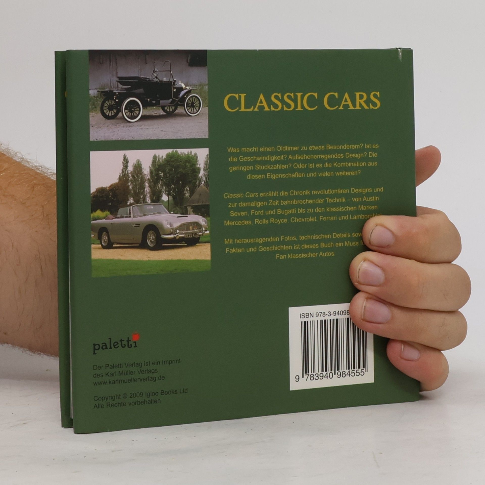 Auteurscollectief Classic Cars. Die Schonsten Oldtimer