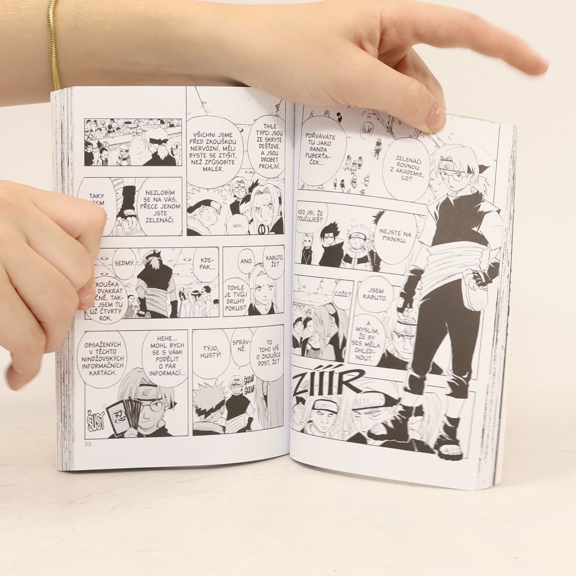 Masashi Kishimoto Vyzyvatelé. Naruto 5. díl