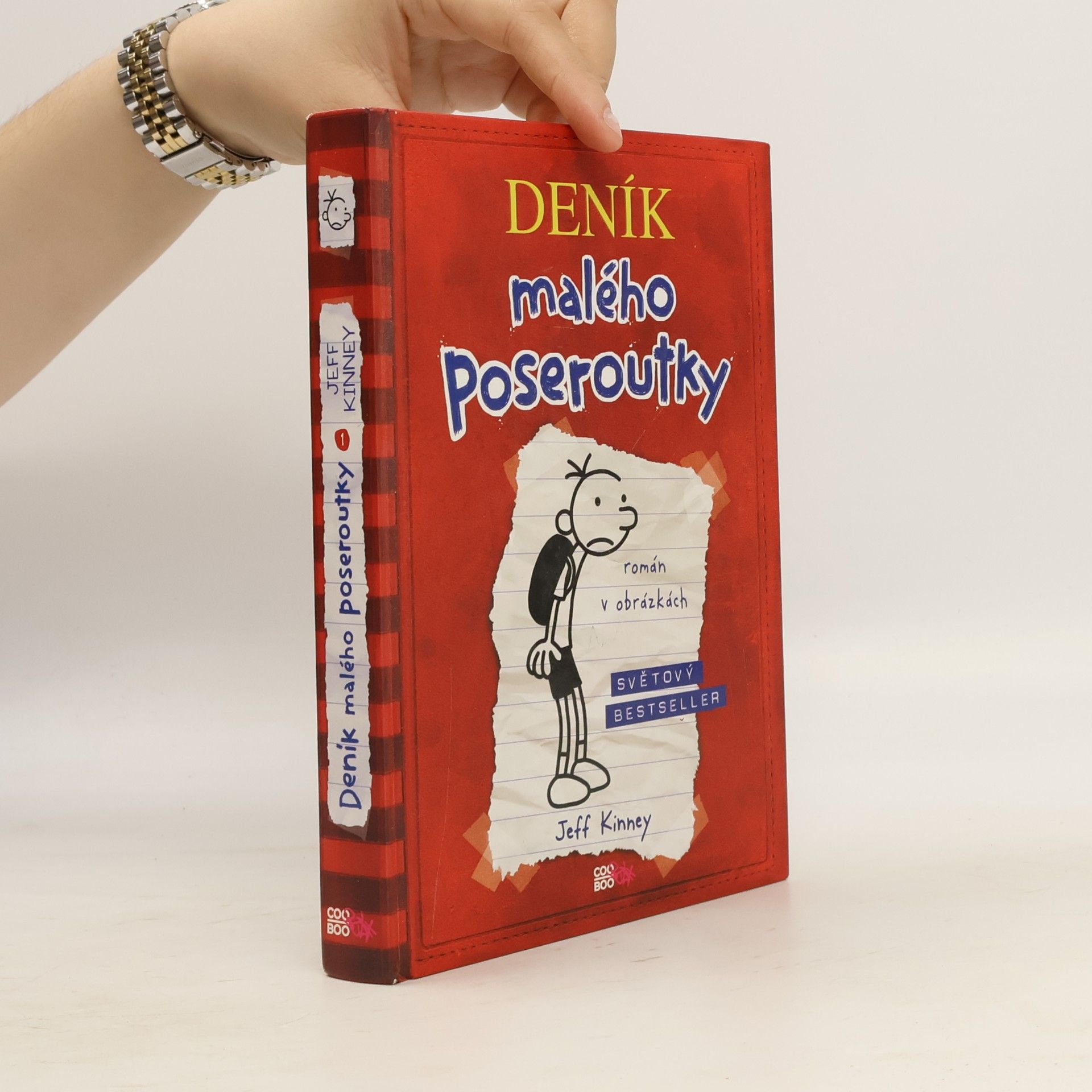 Jeff Kinney Deník malého poseroutky 1