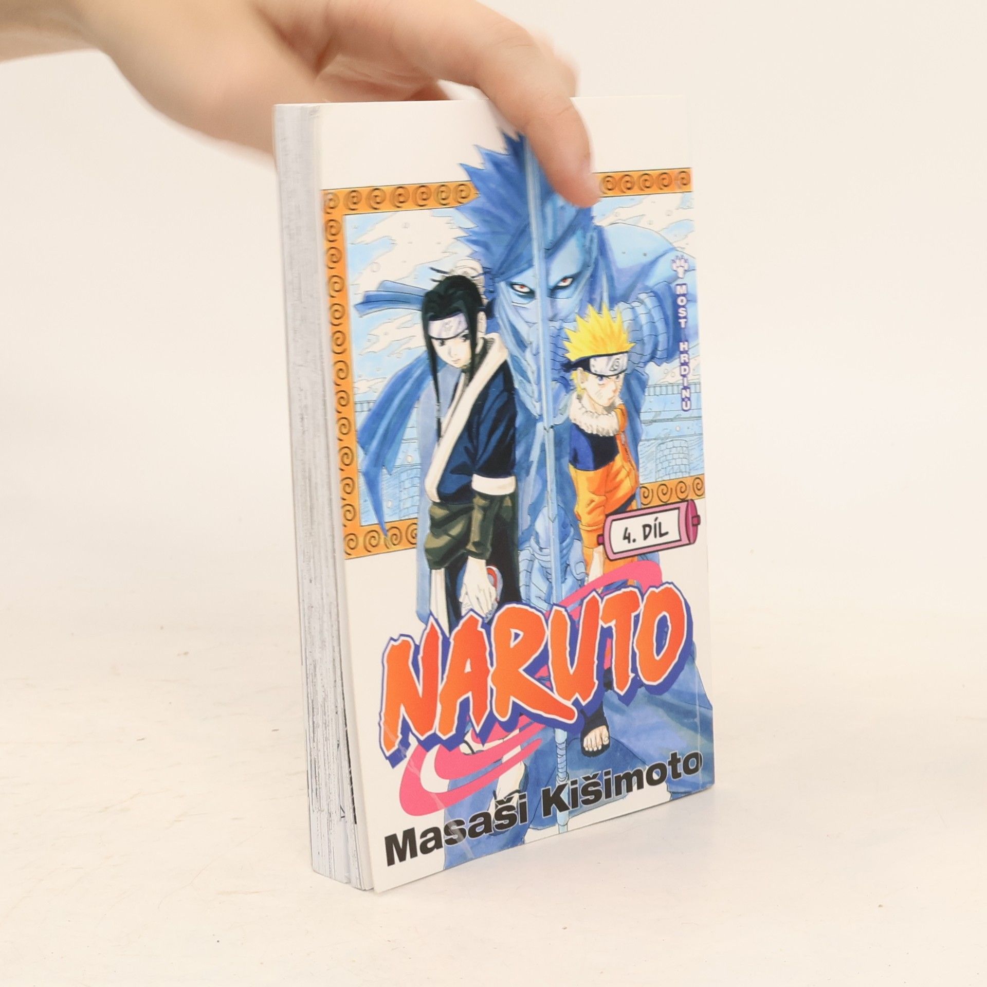 Masaši Kišimoto Naruto 4. díl. Most hrdinů