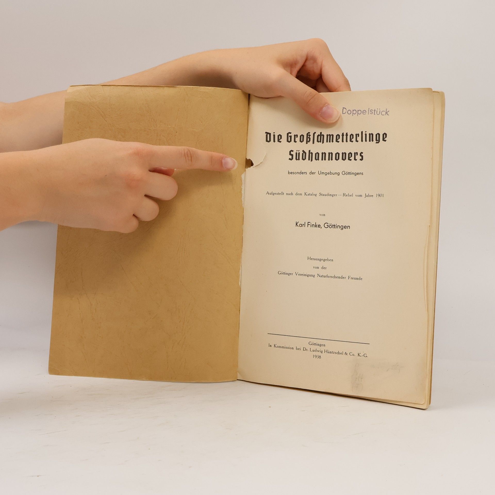 Karl Heinz Finke Die Großschmetterlinge Südhannovers