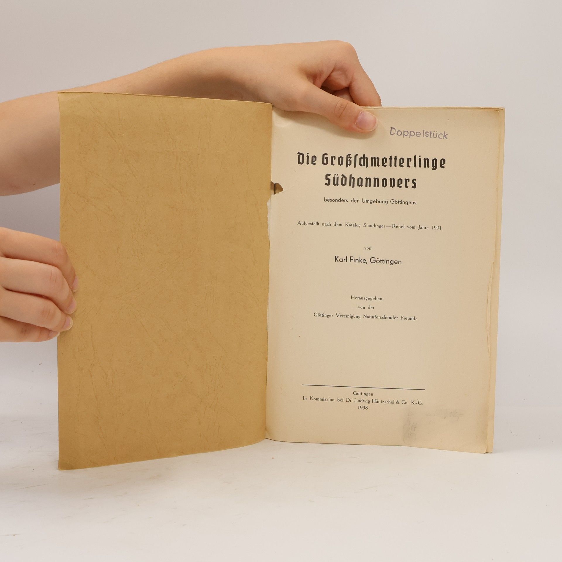 Karl Heinz Finke Die Großschmetterlinge Südhannovers