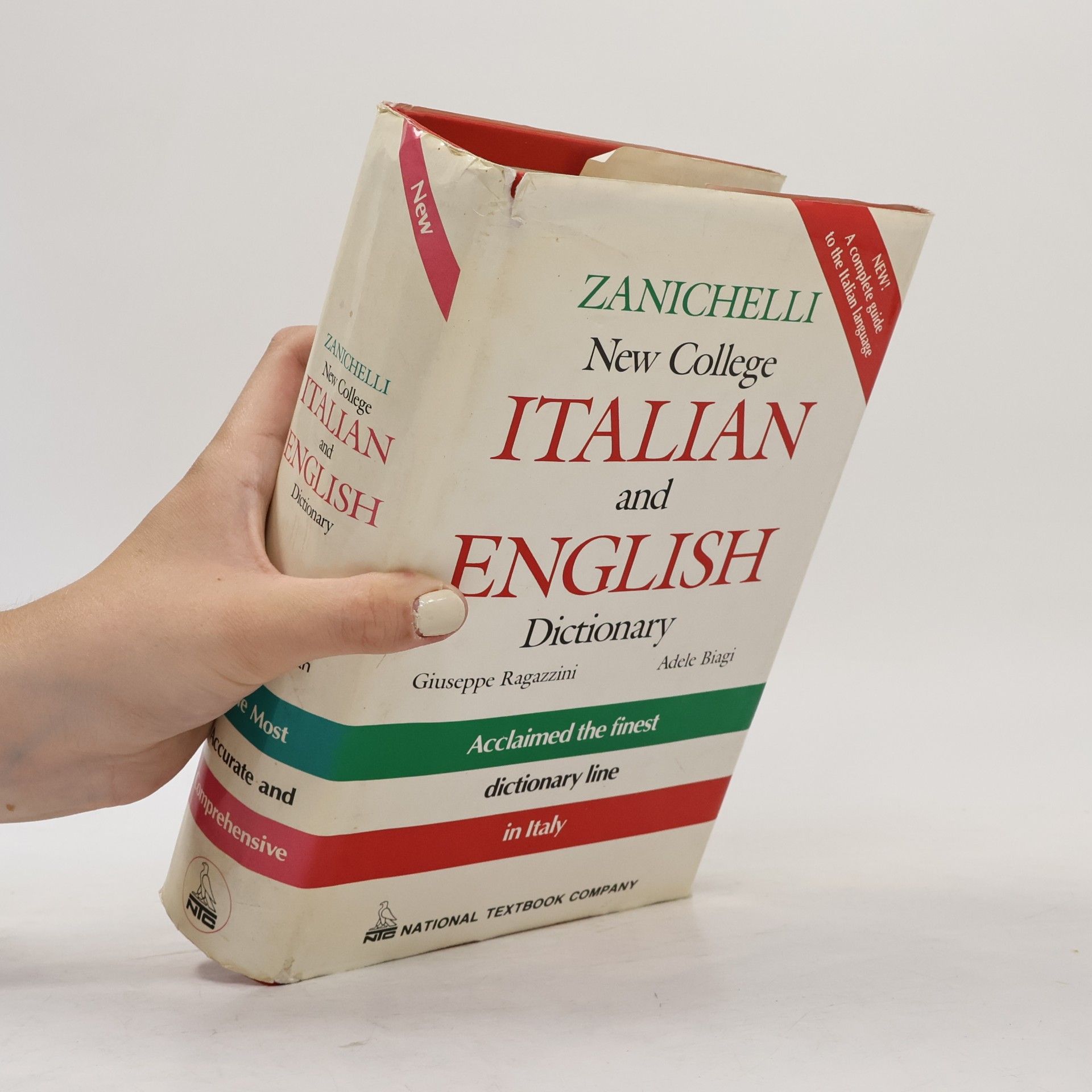 Giuseppe Ragazzini Zanichelli New College Italian and English Dictionary