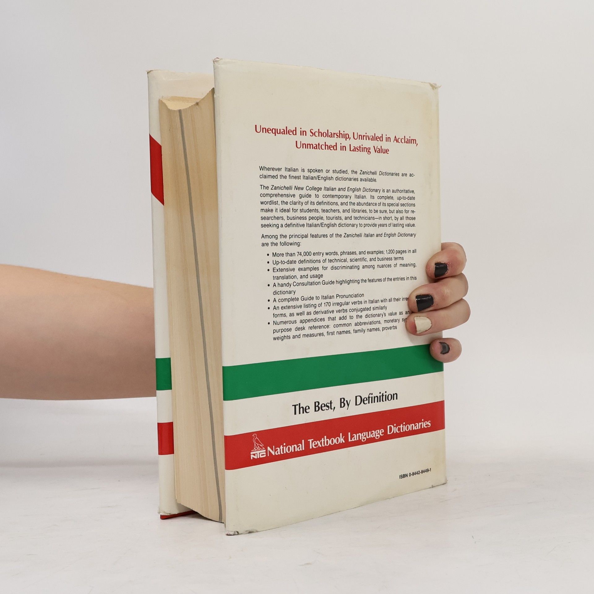 Giuseppe Ragazzini Zanichelli New College Italian and English Dictionary