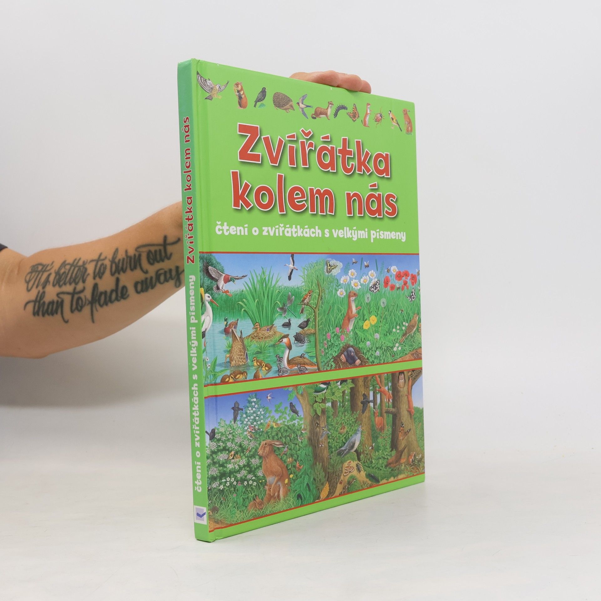 Kolektiv autorů Zvířátka kolem nás : čtení o zvířátkách s velkými písmeny
