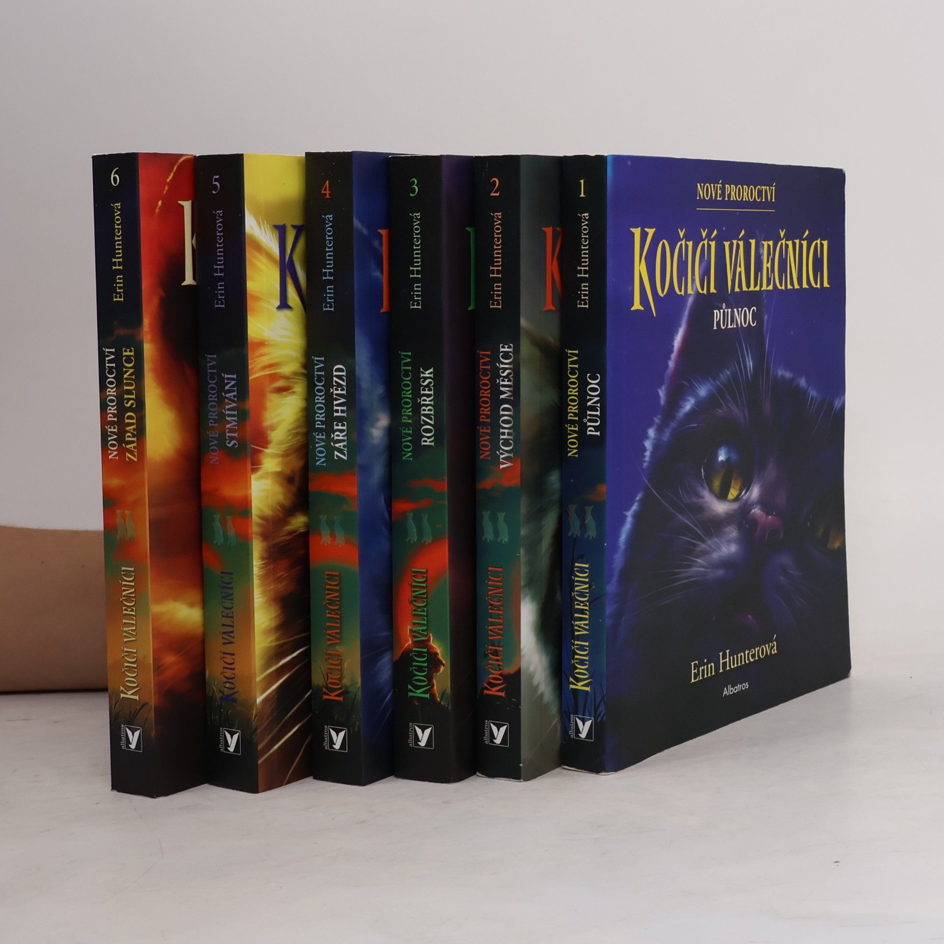 Erin Hunter Kočičí válečníci 1.- 6. díl