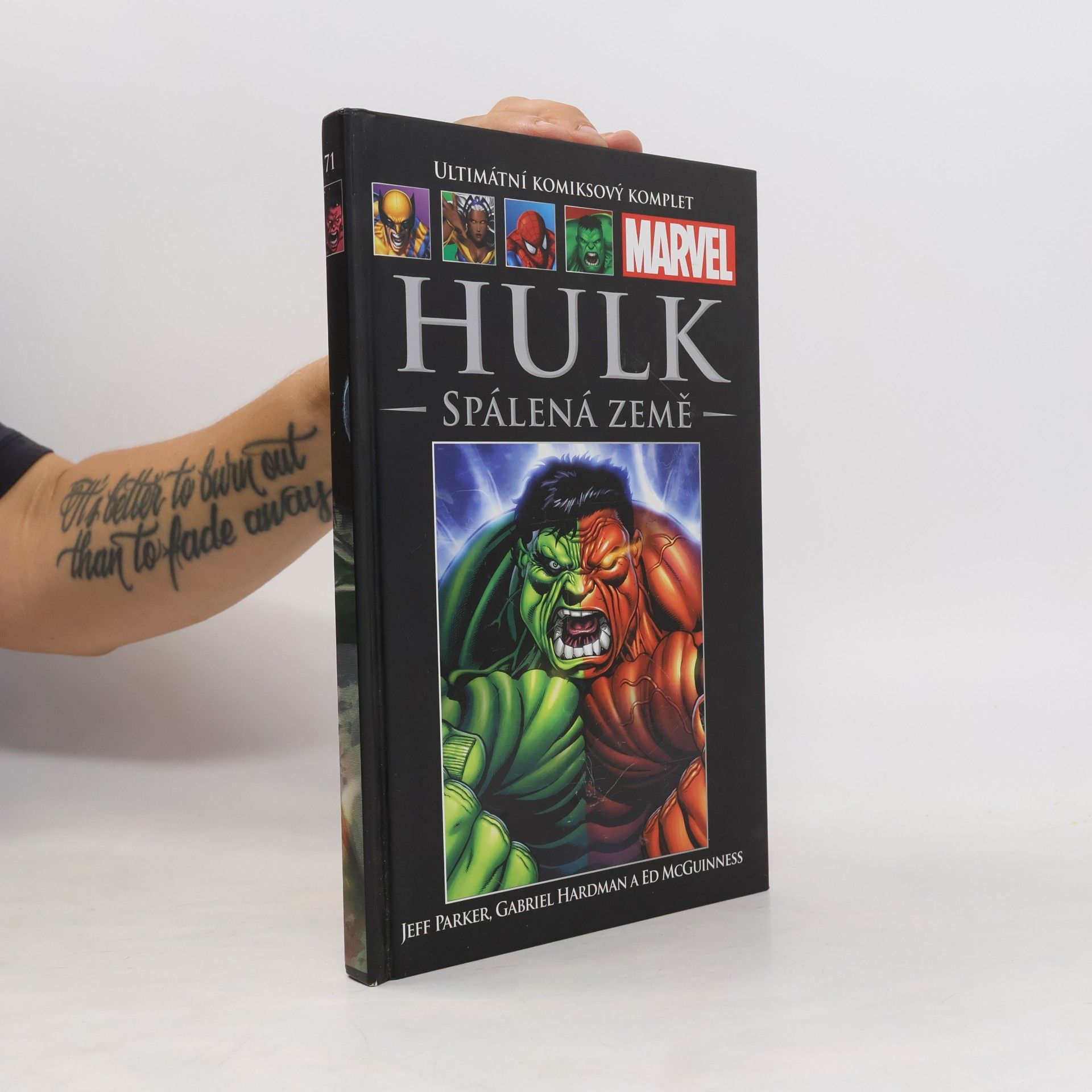 Gabriel Hardman Ultimátní komiksový komplet 71. Hulk. Spálená země