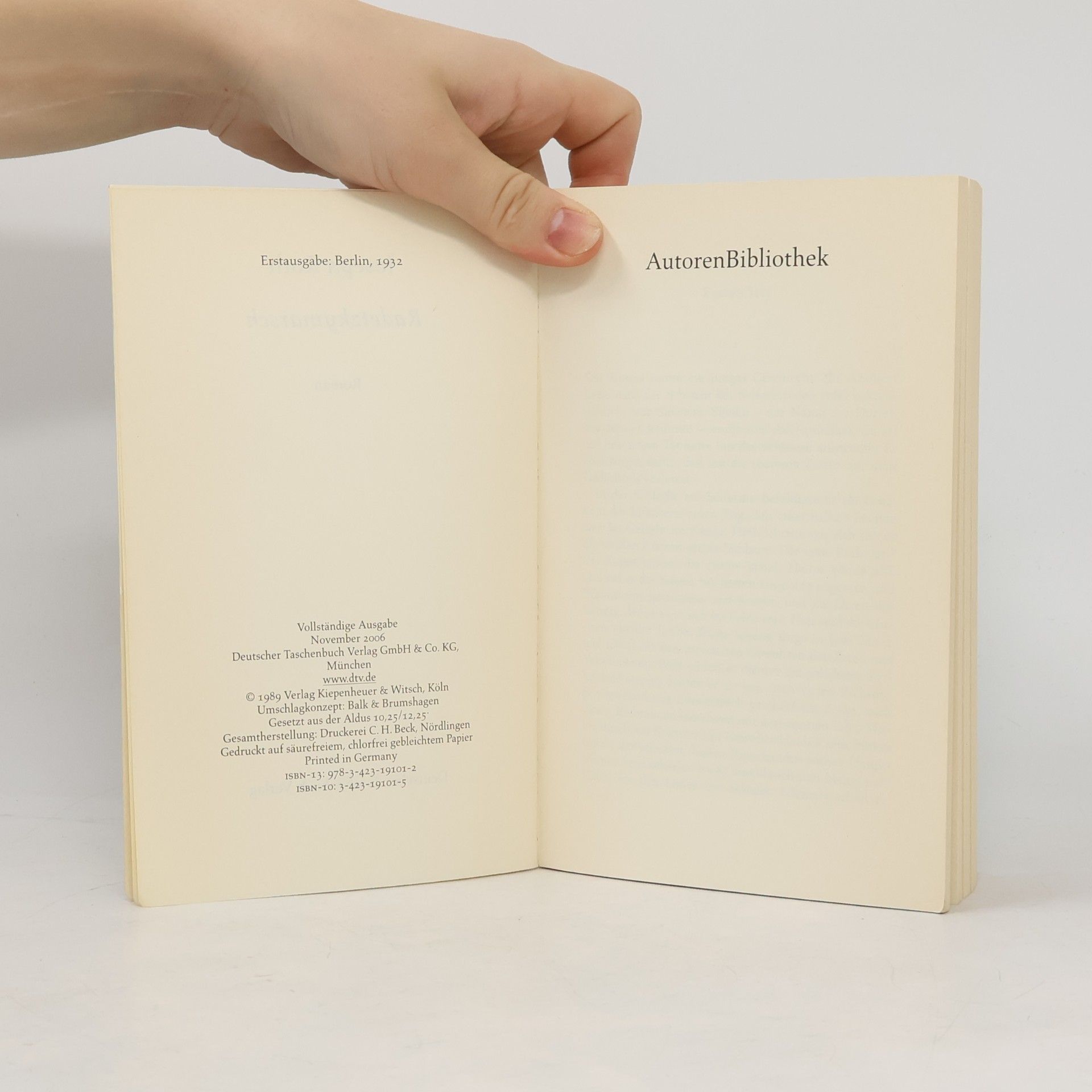 Joseph Roth Radetzkymarsch