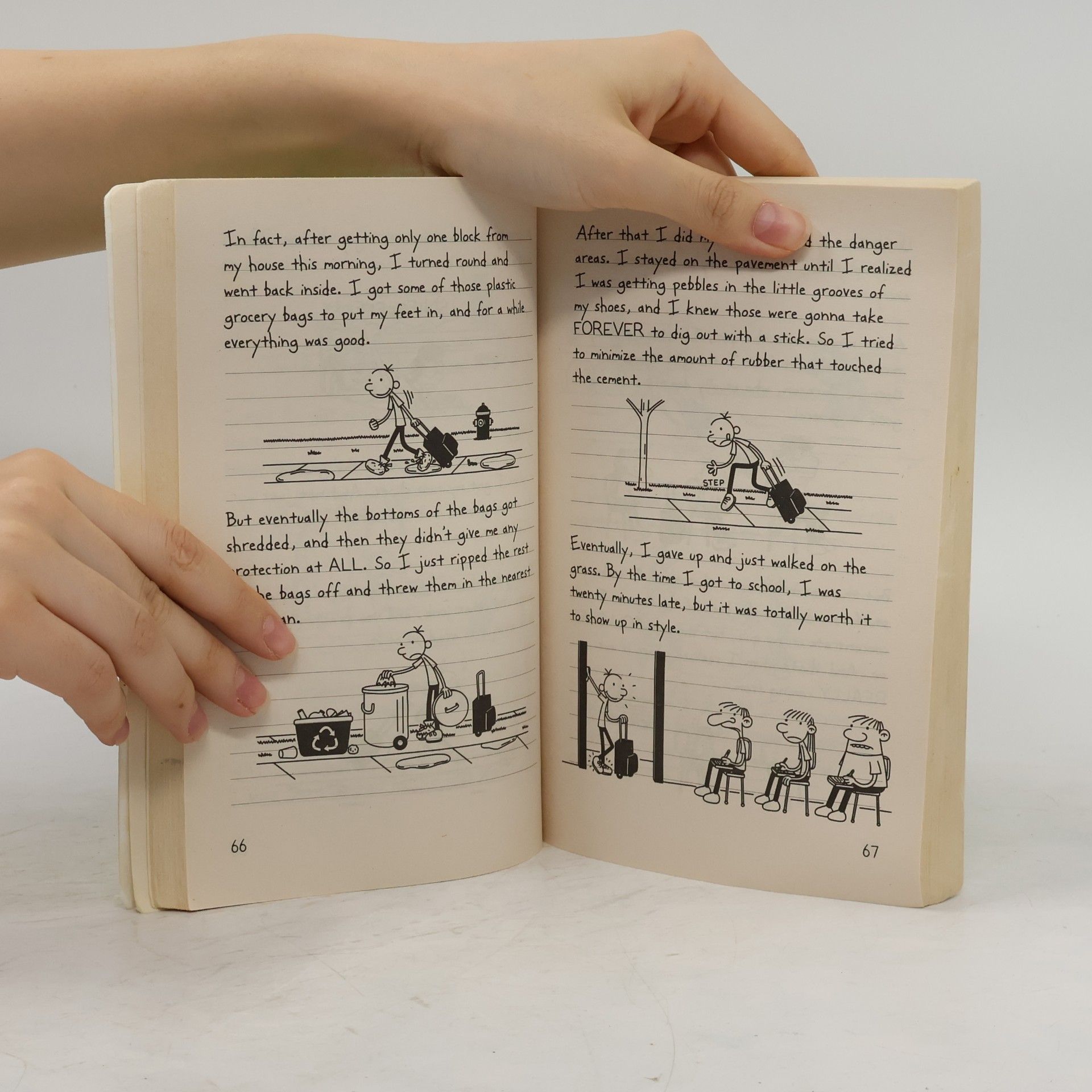 Jeff Kinney Diary of a Wimpy Kid. Hard luck