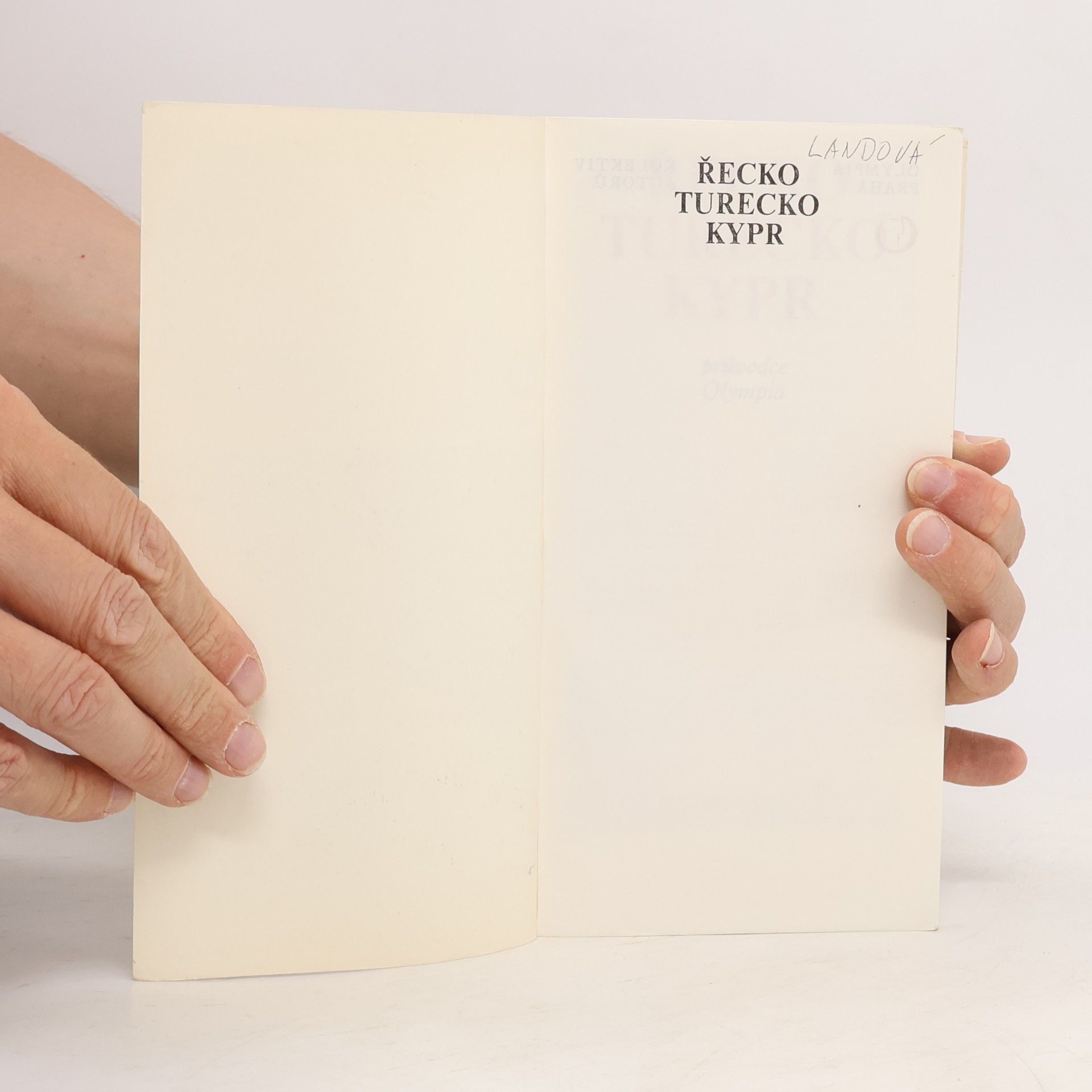 Collectif d'auteurs Řecko, Turecko, Kypr