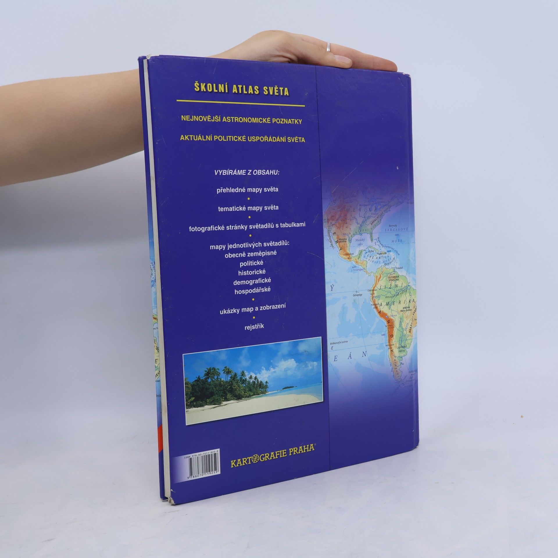 Kolektiv autorů Školní atlas světa