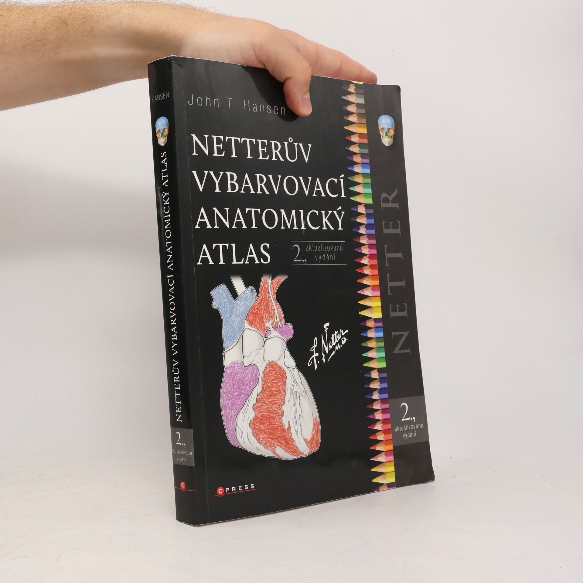 John T. Hansen Netterův vybarvovací anatomický atlas
