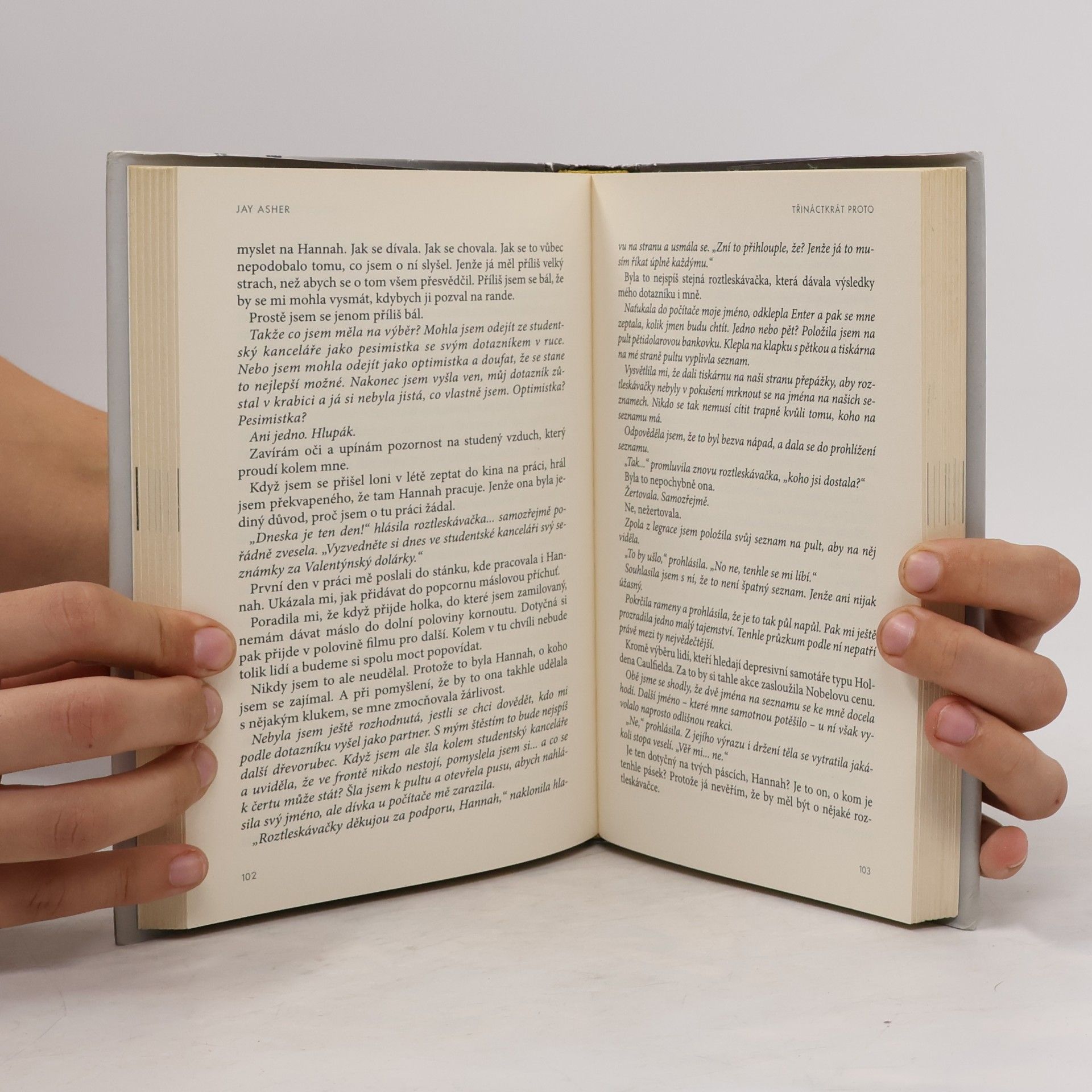 Jay Asher Třináctkrát proto
