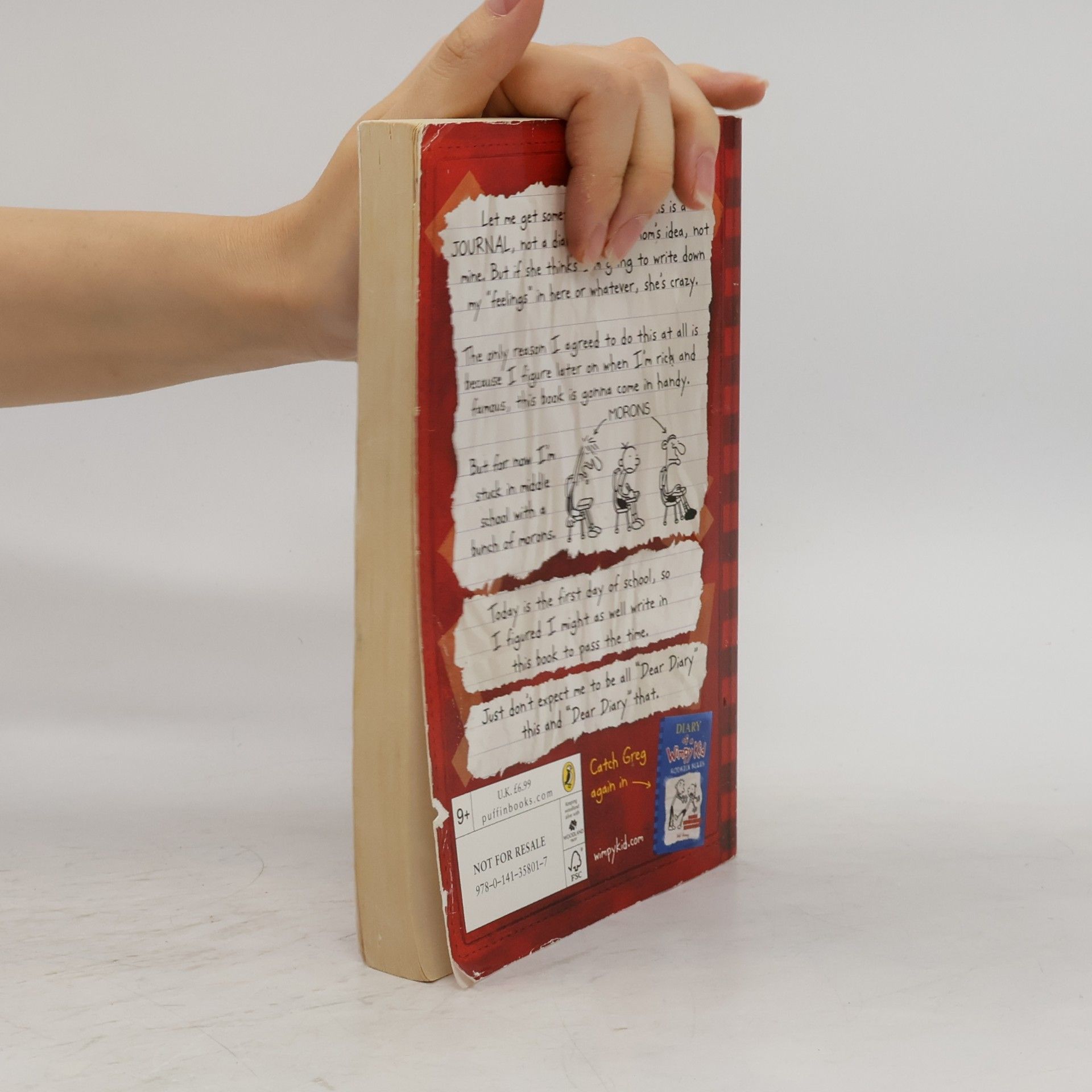 Jeff Kinney Diary of a Wimpy Kid 1