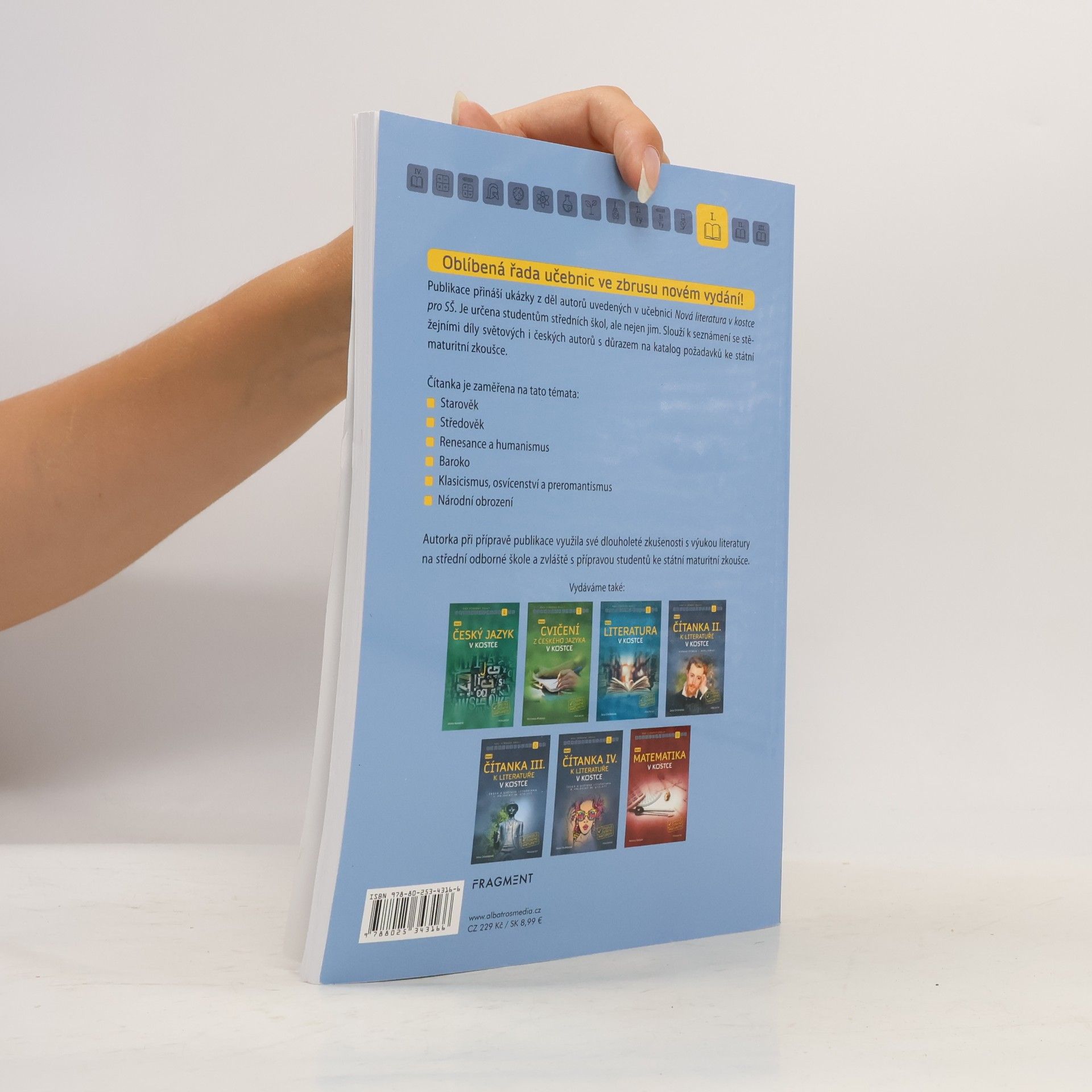 Jana Mrózková Nová čítanka I. k Literatuře v kostce pro SŠ