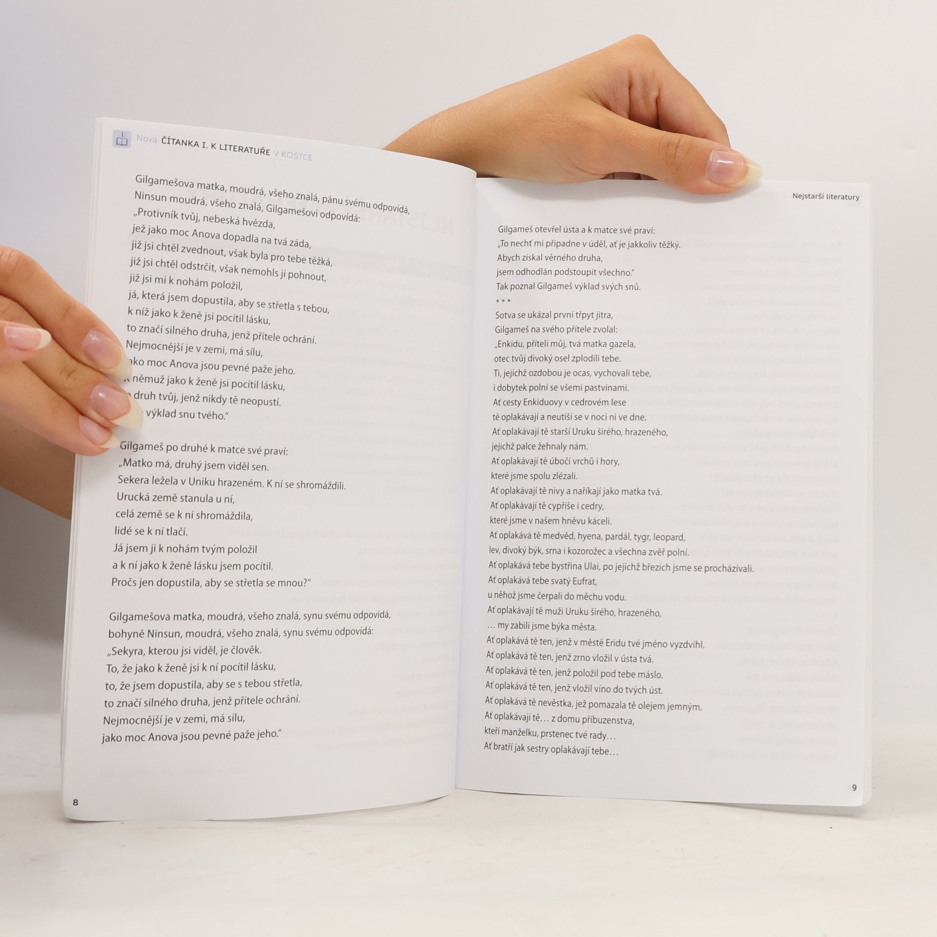 Jana Mrózková Nová čítanka I. k Literatuře v kostce pro SŠ