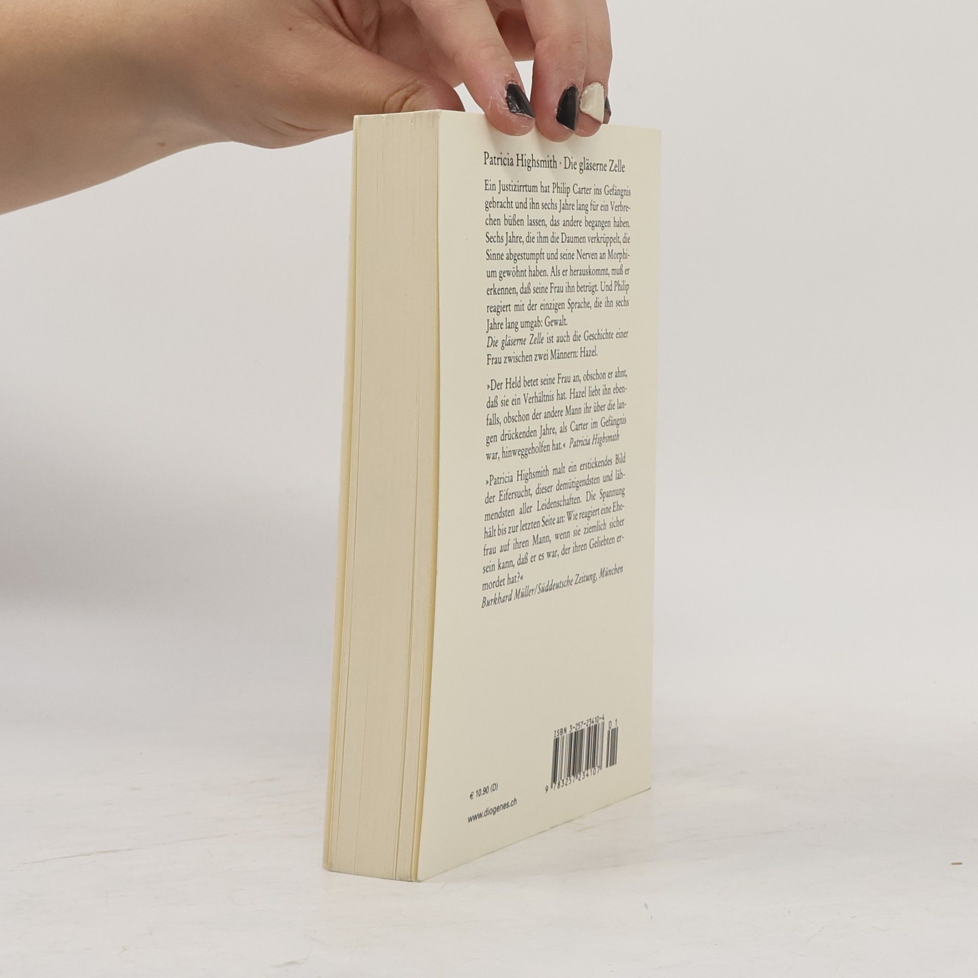 Patricia Highsmith Die gläserne Zelle