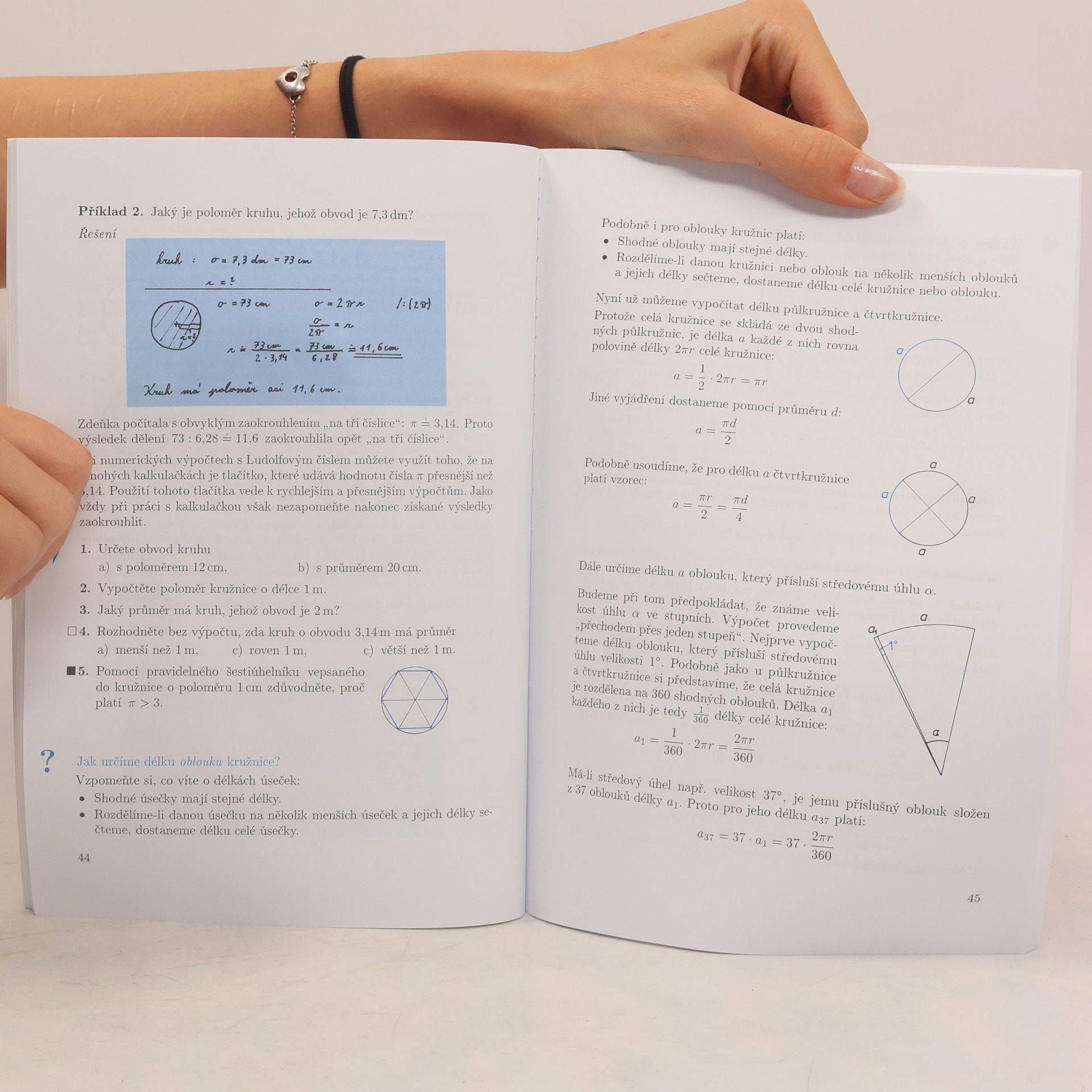Jiří Herman Matematika. Kruhy a válce