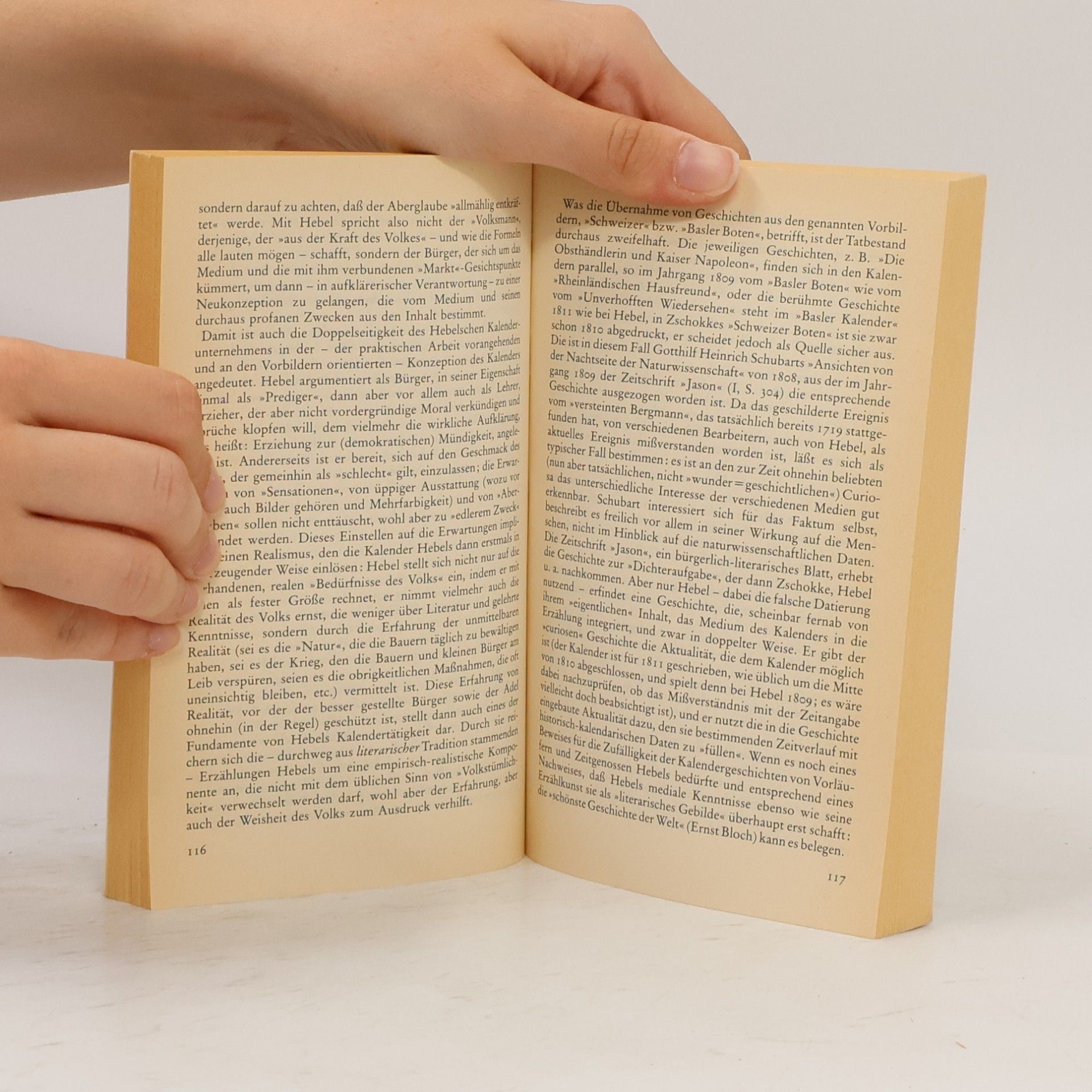 Jan Knopf Die deutsche Kalendergeschichte