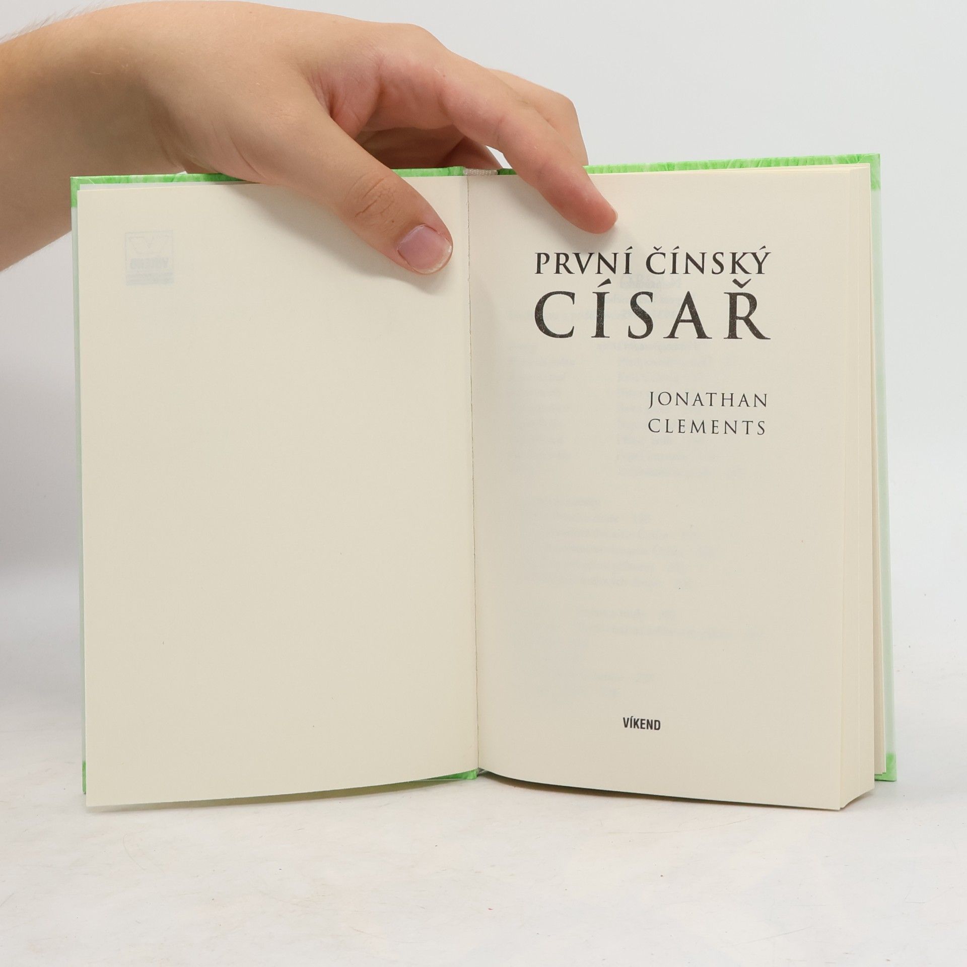 Jonathan Clements První čínský císař