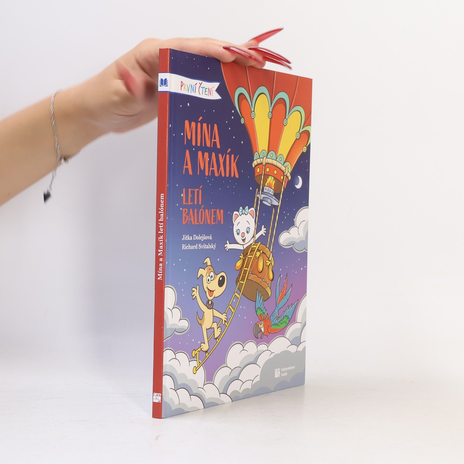První čtení: Mína a Maxík letí balónem