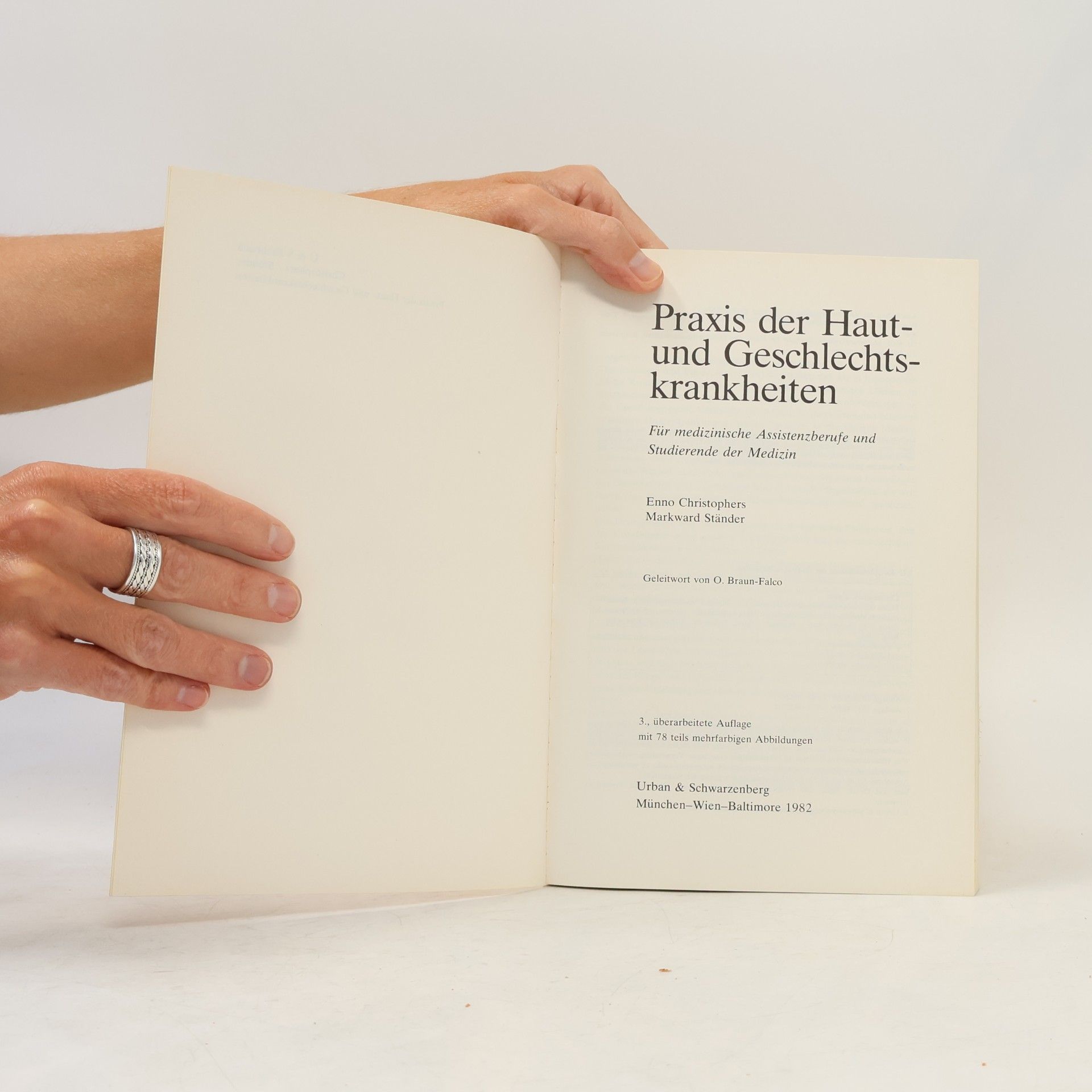 Enno Christophers Praxis der Haut- und Geschlechtskrankheiten