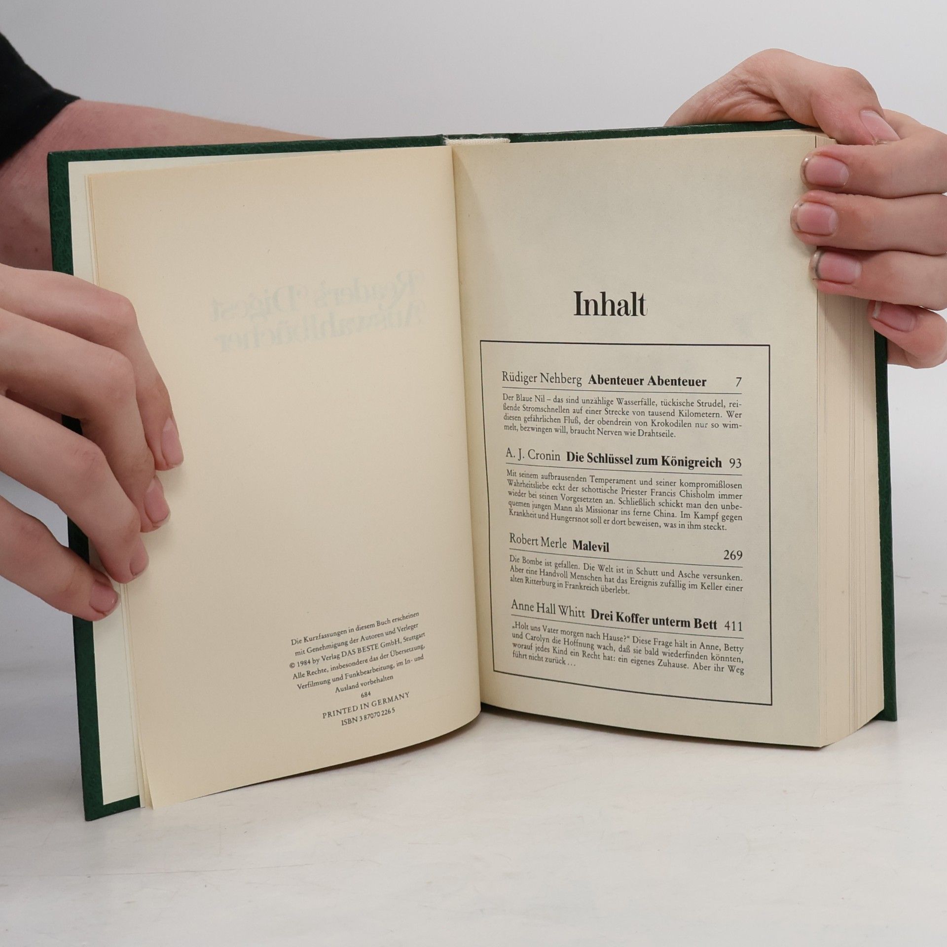Autorenkollektiv Reader's-Digest-Auswahlbücher