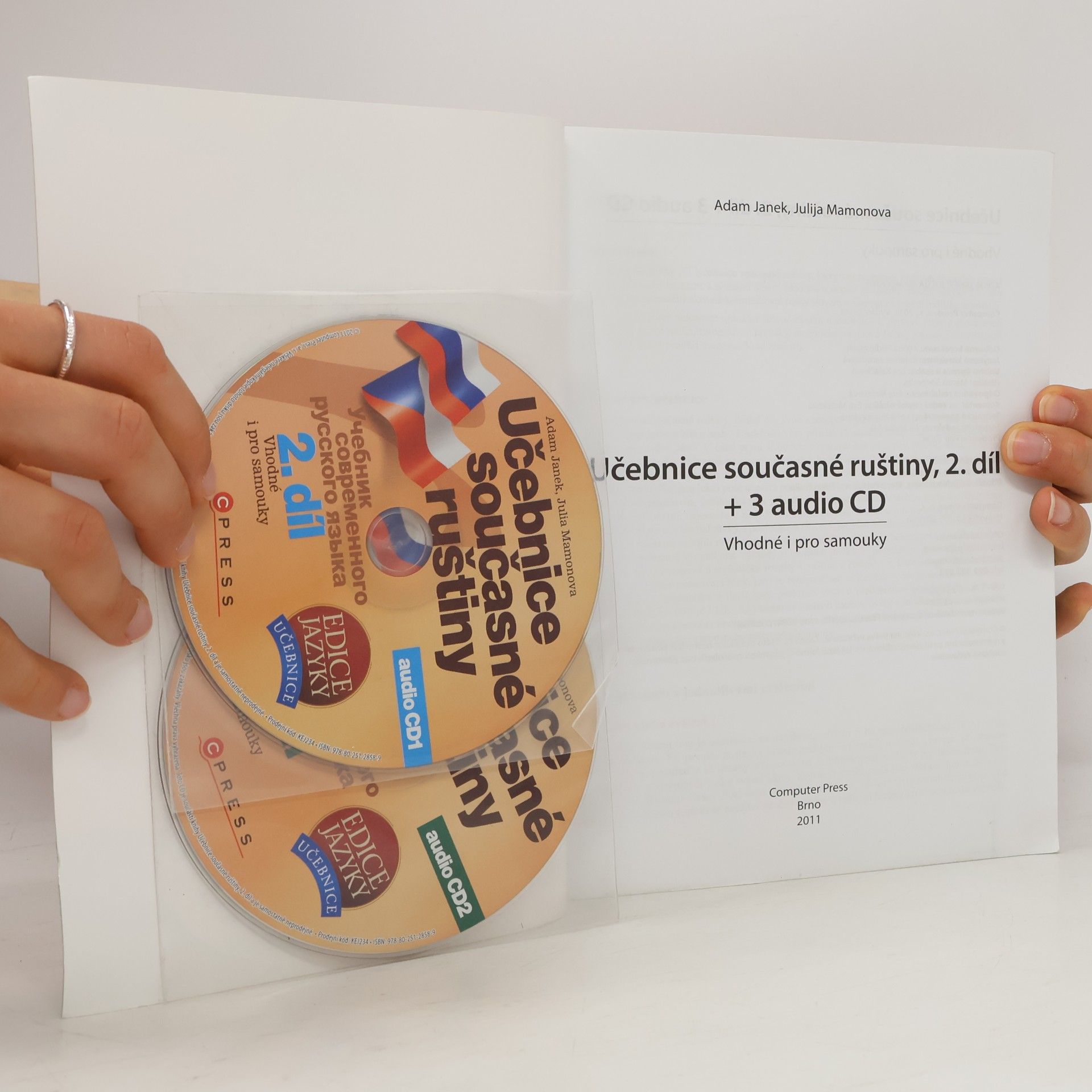 Adam Janek Učebnice současné ruštiny. Učebnik sovremenovo ruskovo jazyka. 2. díl