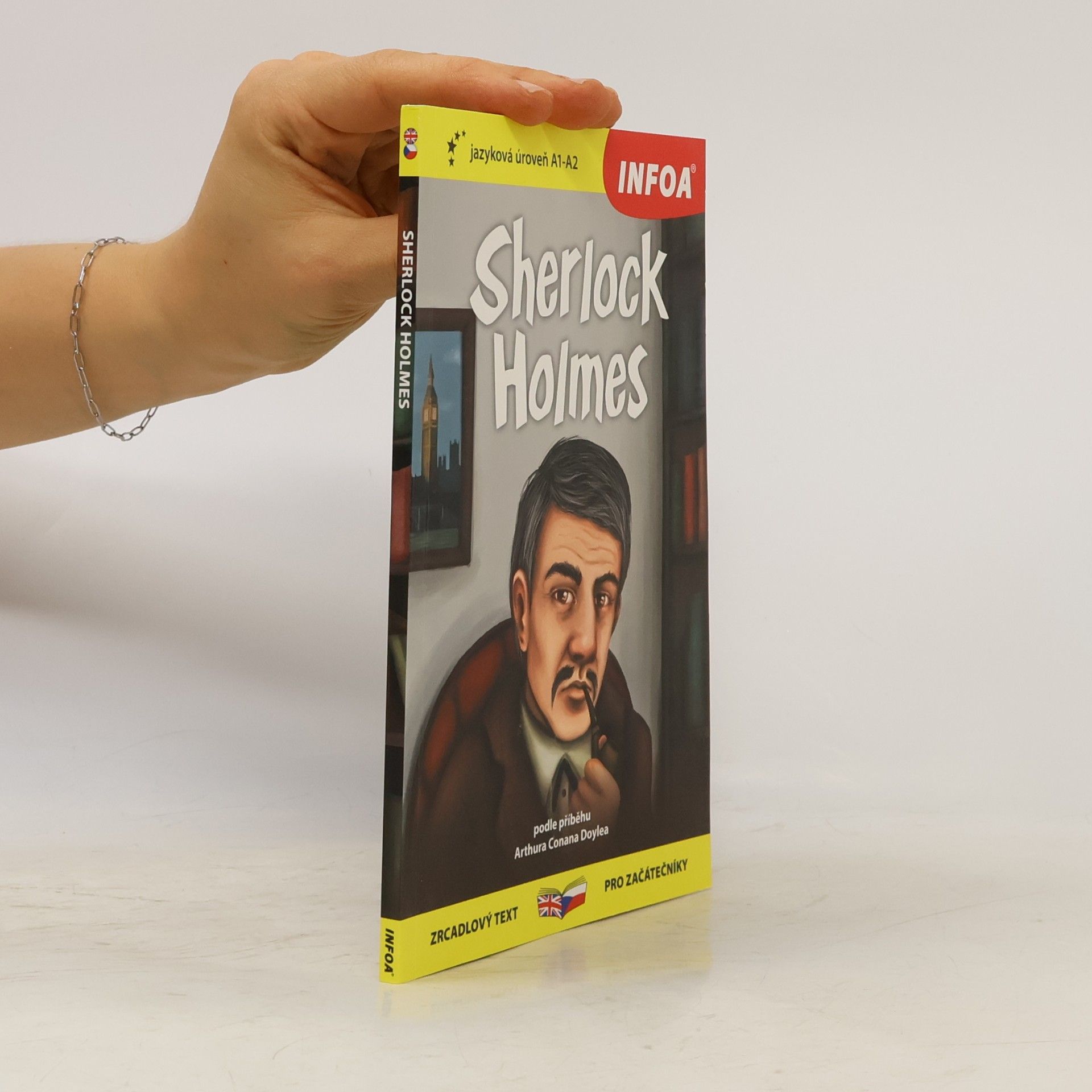 Alexandra Peet Sherlock Holmes. Zrcadlový text pro začátečníky