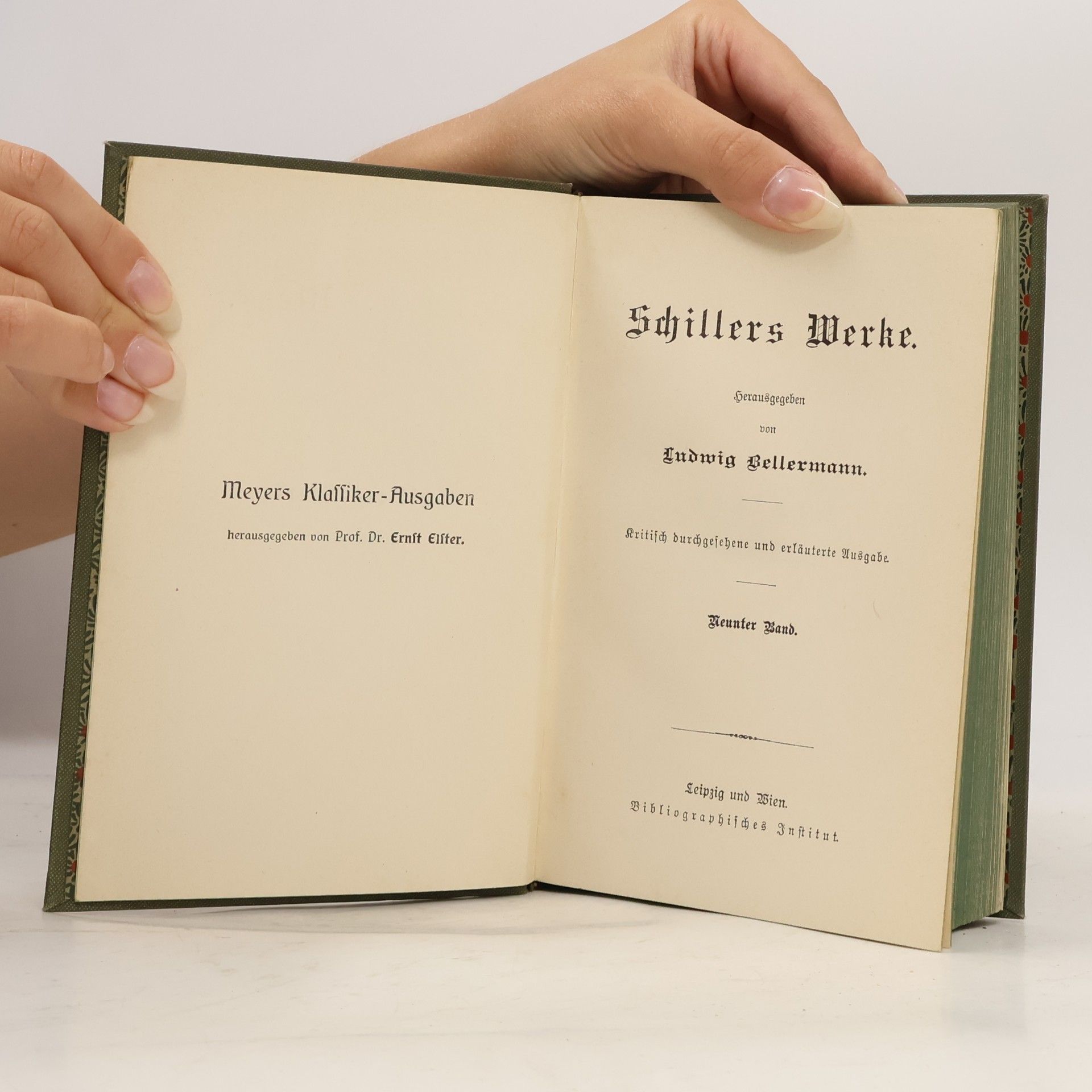 Friedrich Schiller Schillers Werke. Band 9