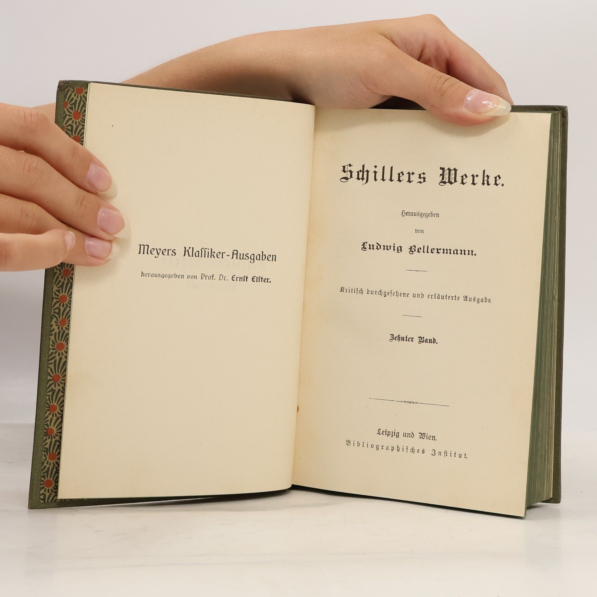 Friedrich Schiller Schillers Werke 10
