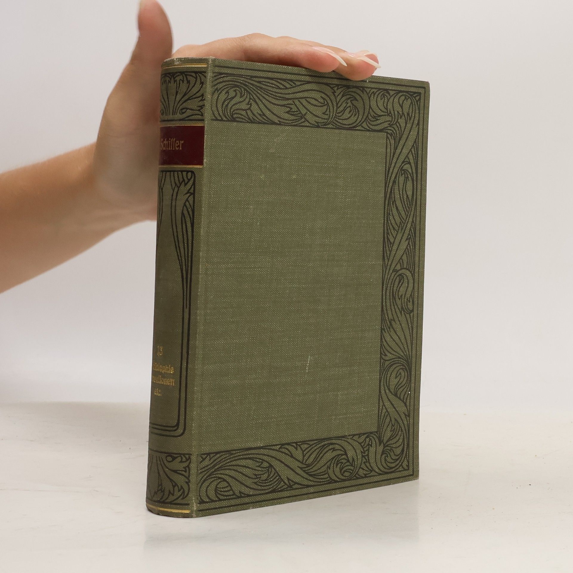 Friedrich Schiller Schillers Werke 13