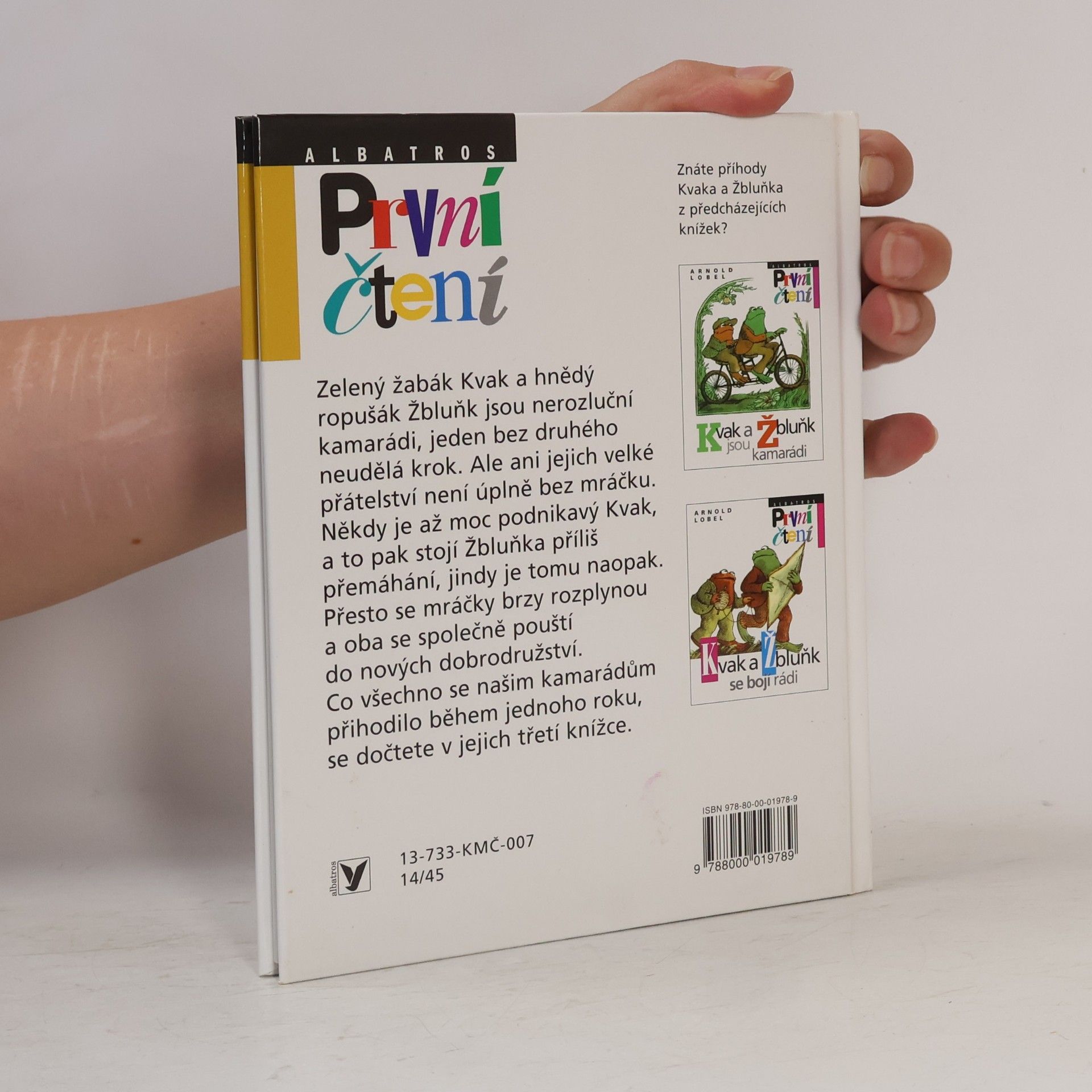 Arnold Lobel Kvak a Žbluňk od jara do Vánoc