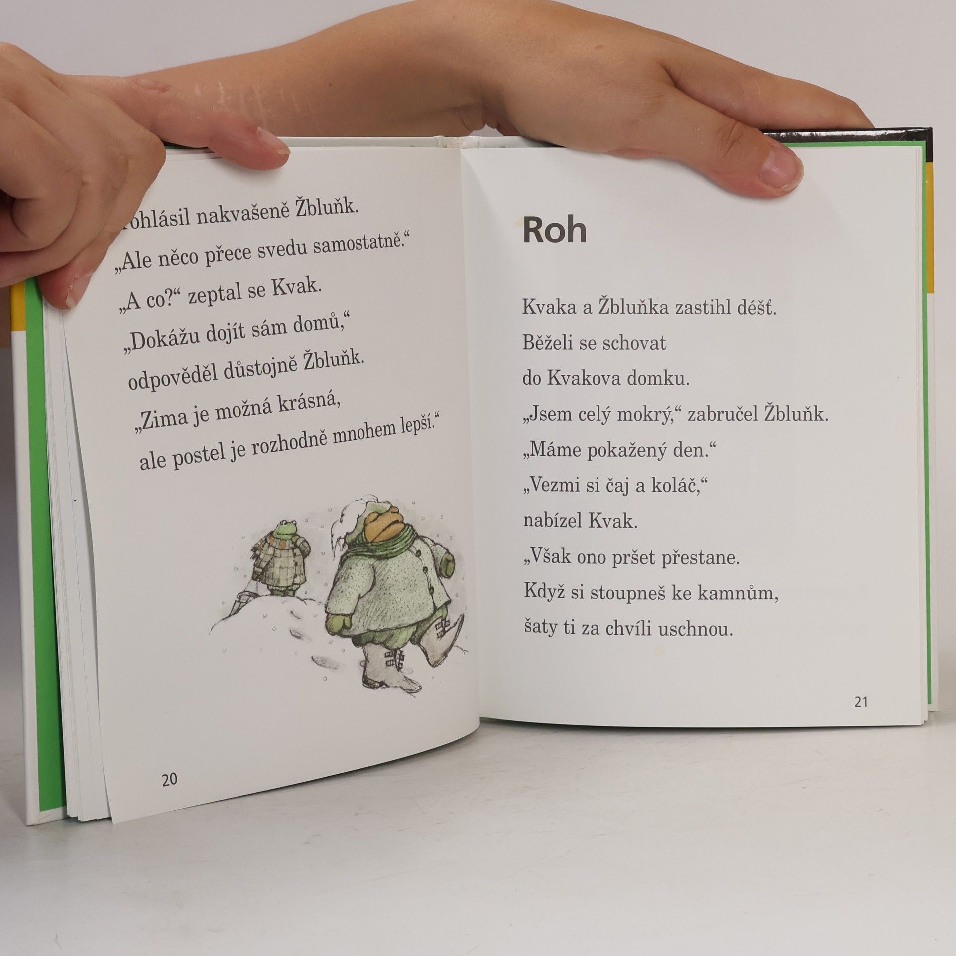 Arnold Lobel Kvak a Žbluňk od jara do Vánoc