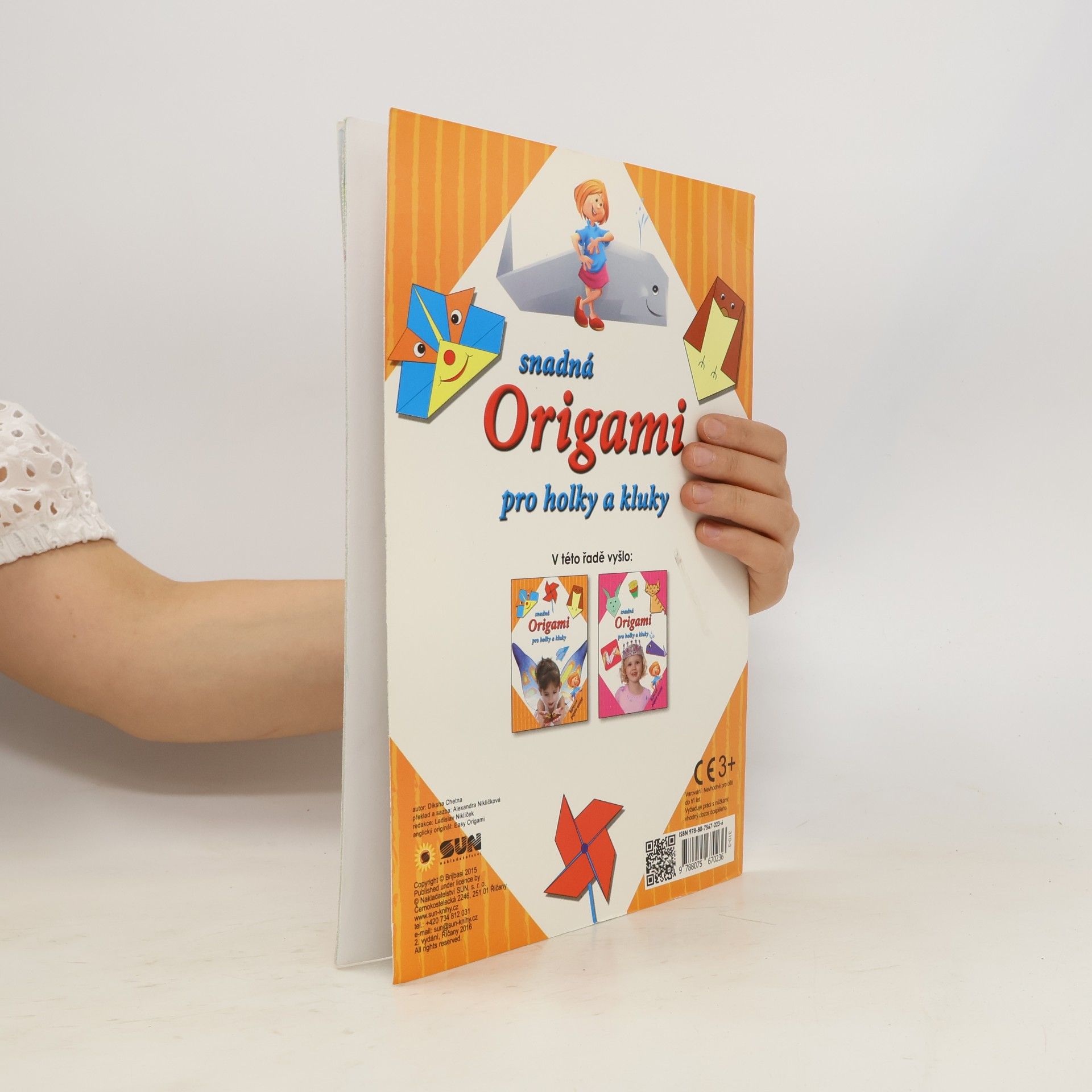 Diksha Chetna Snadná origami pro holky a kluky