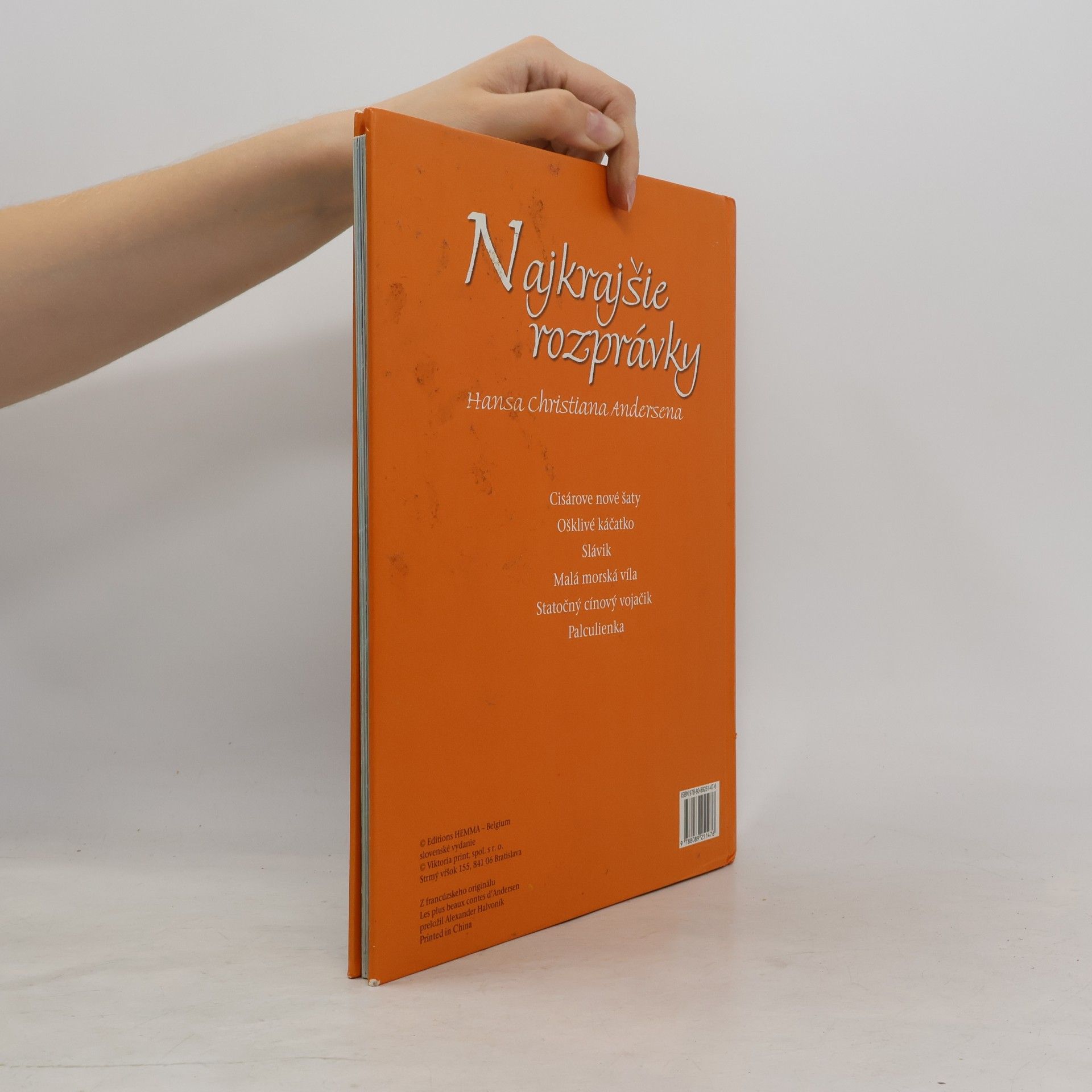 Hans Christian Andersen Najkrajšie rozprávky