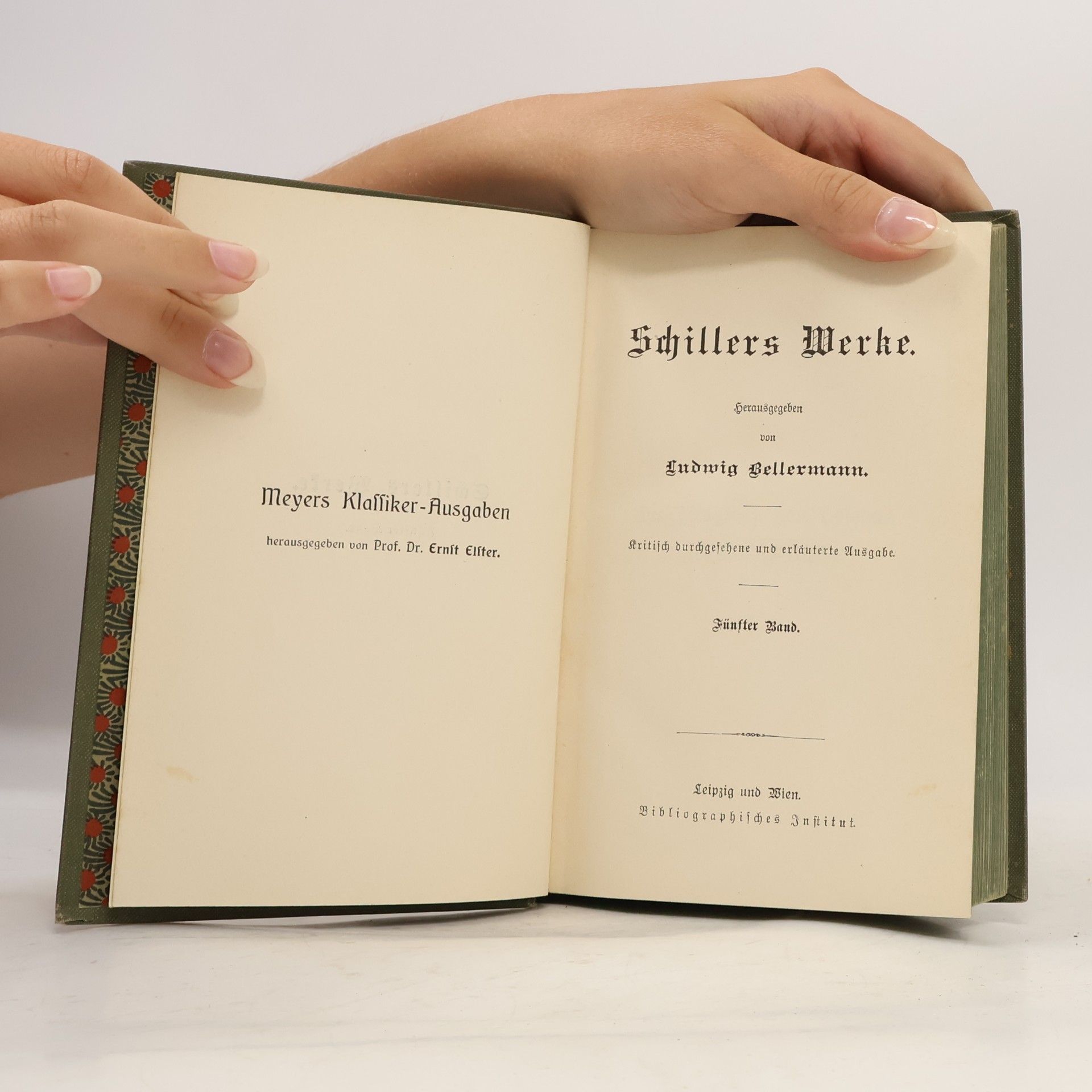 Friedrich Schiller Schillers Werke 5