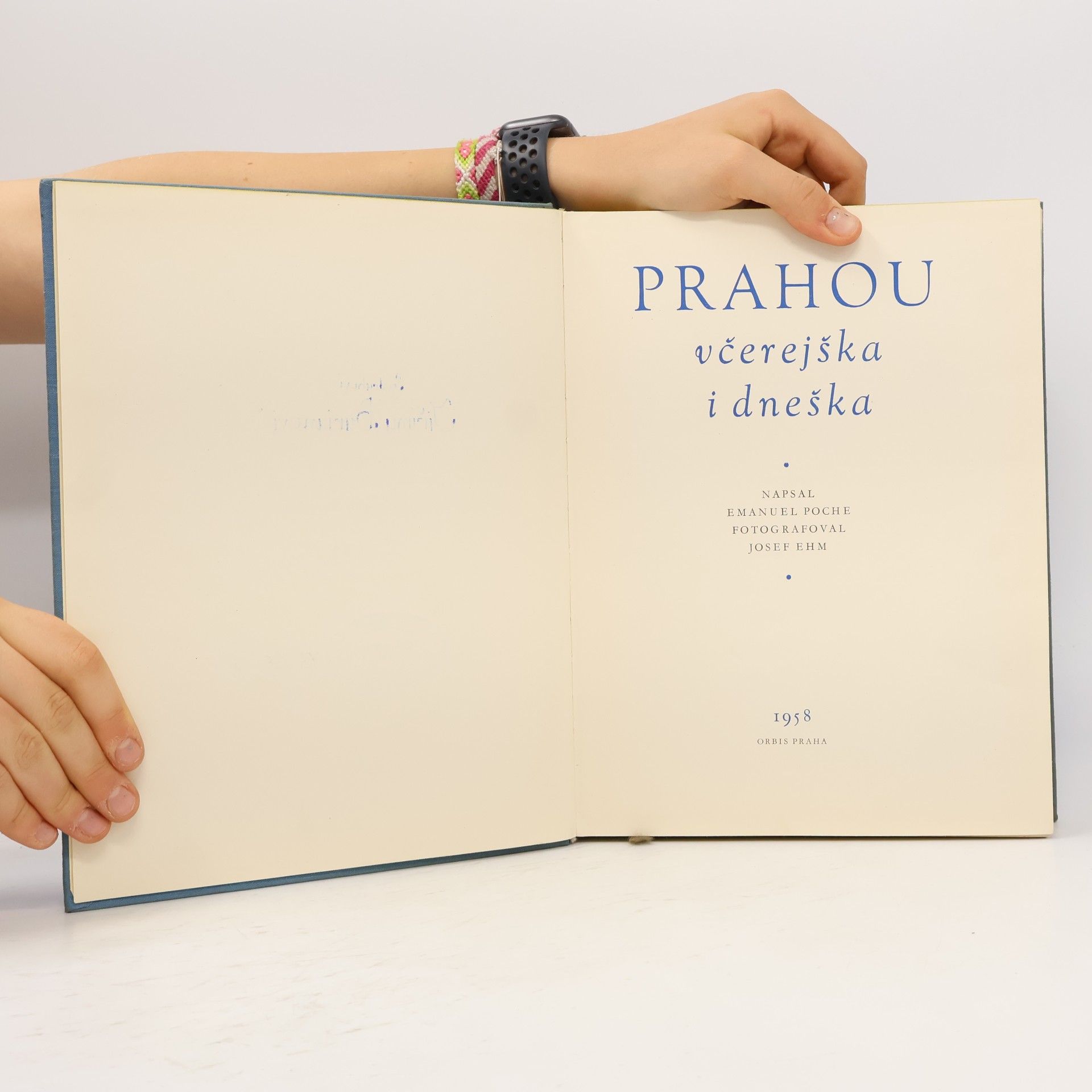 Emanuel Poche Prahou včerejška i dneška