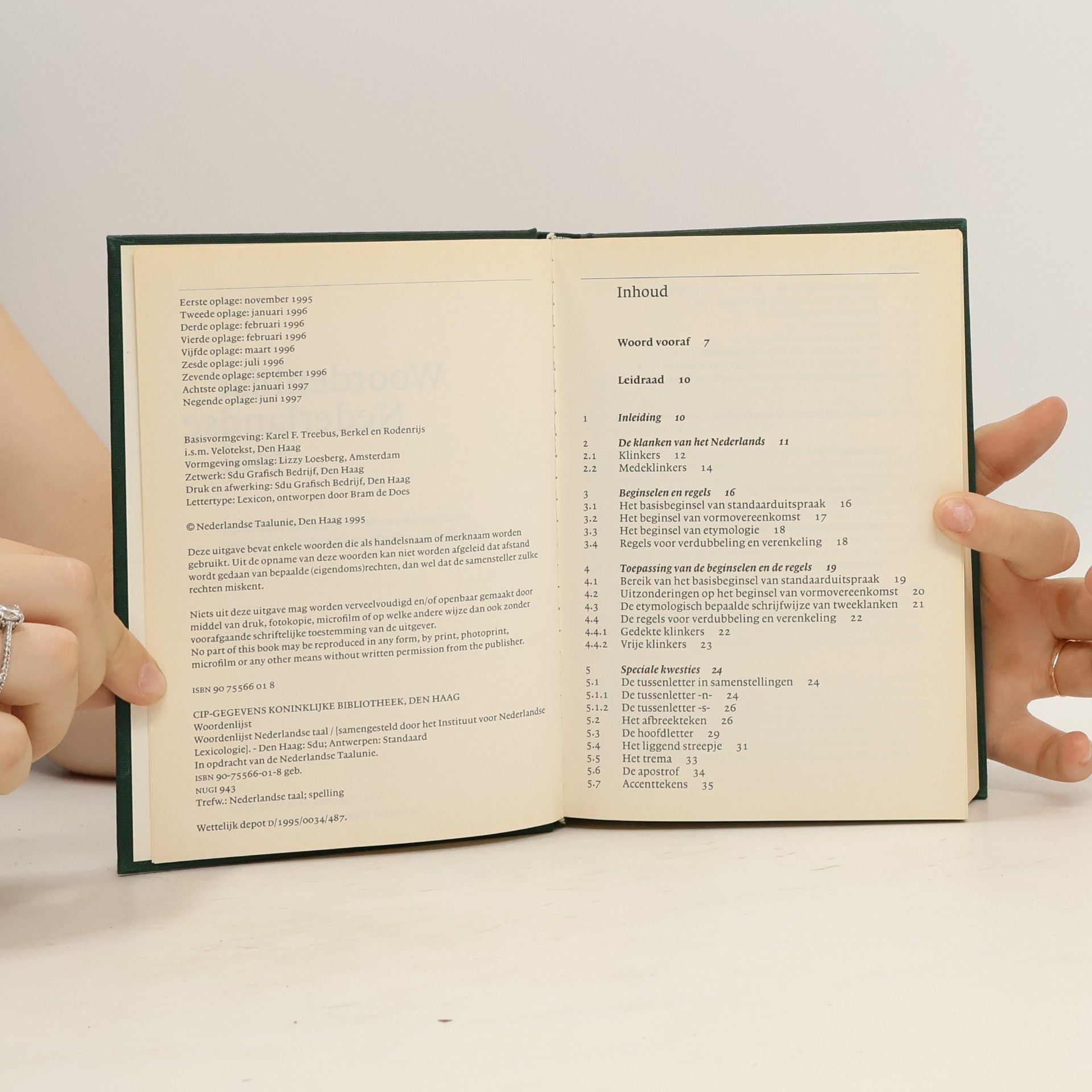 Instituut voor Nederlandse Lexicologie Woordenlijst Nederlandse taal