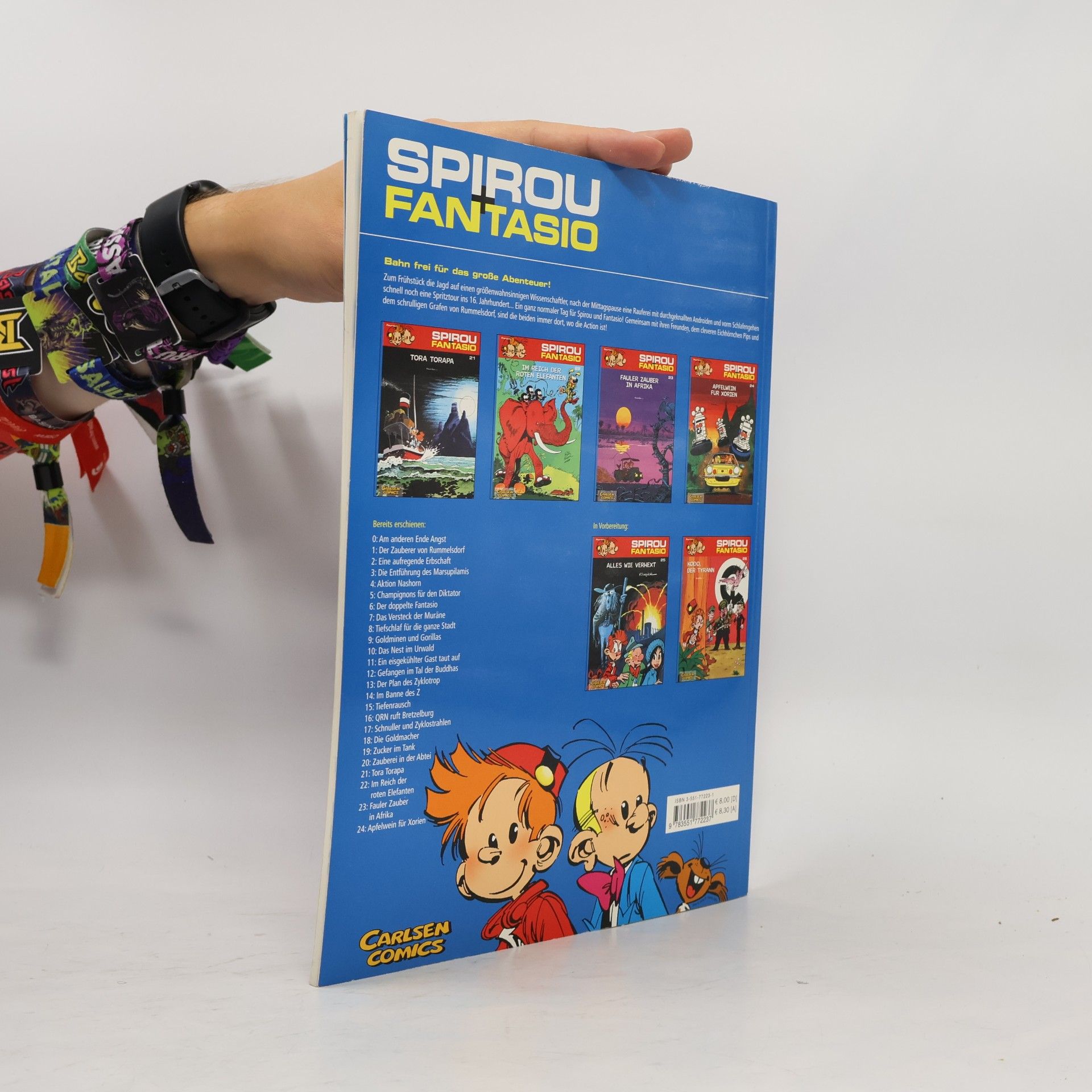 Jean-Claude Fournier Spirou und Fantasio - 23: Fauler Zauber in Afrika
