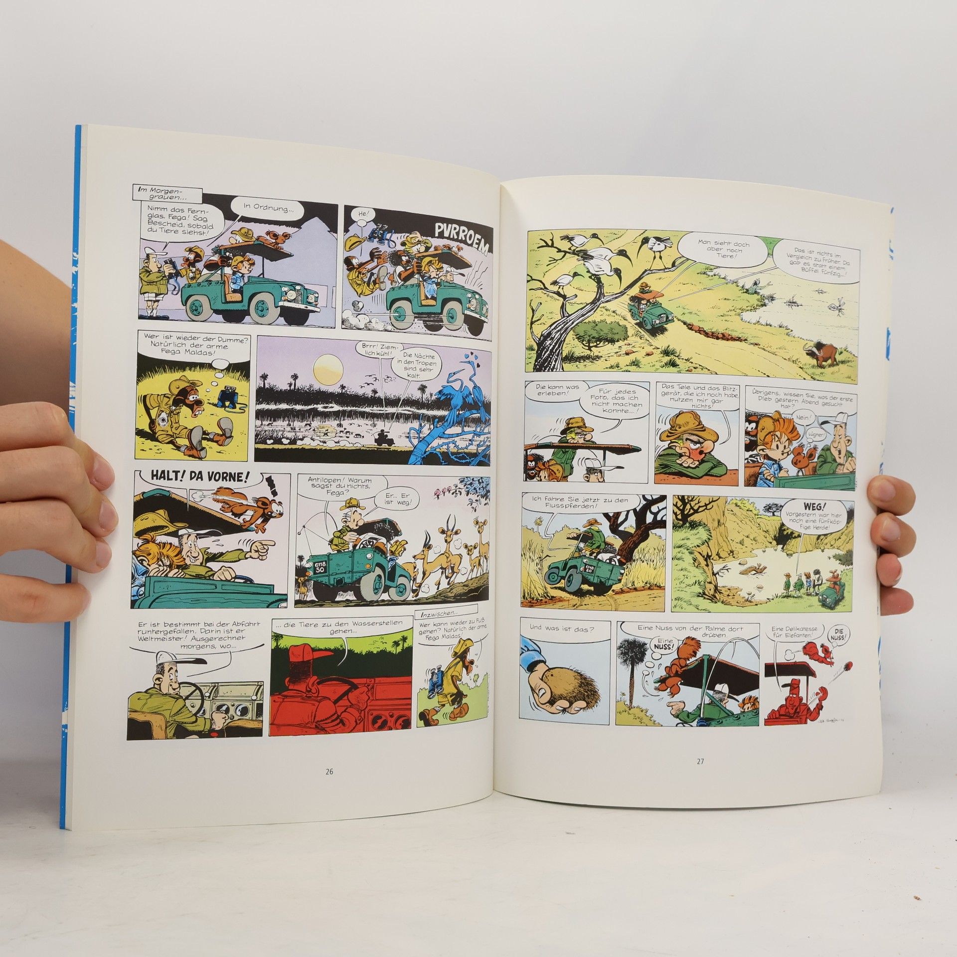 Jean-Claude Fournier Spirou und Fantasio - 23: Fauler Zauber in Afrika
