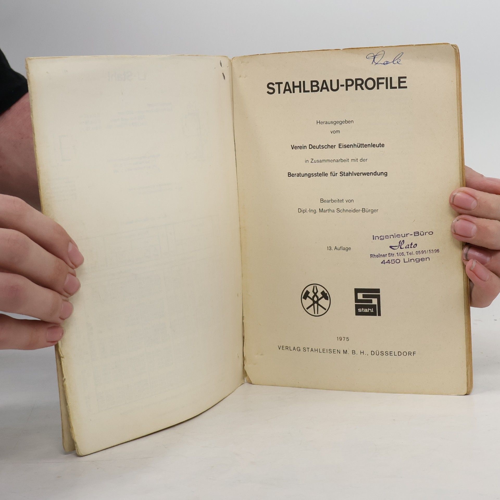 Autorenkollektiv Stahlbau-Profile