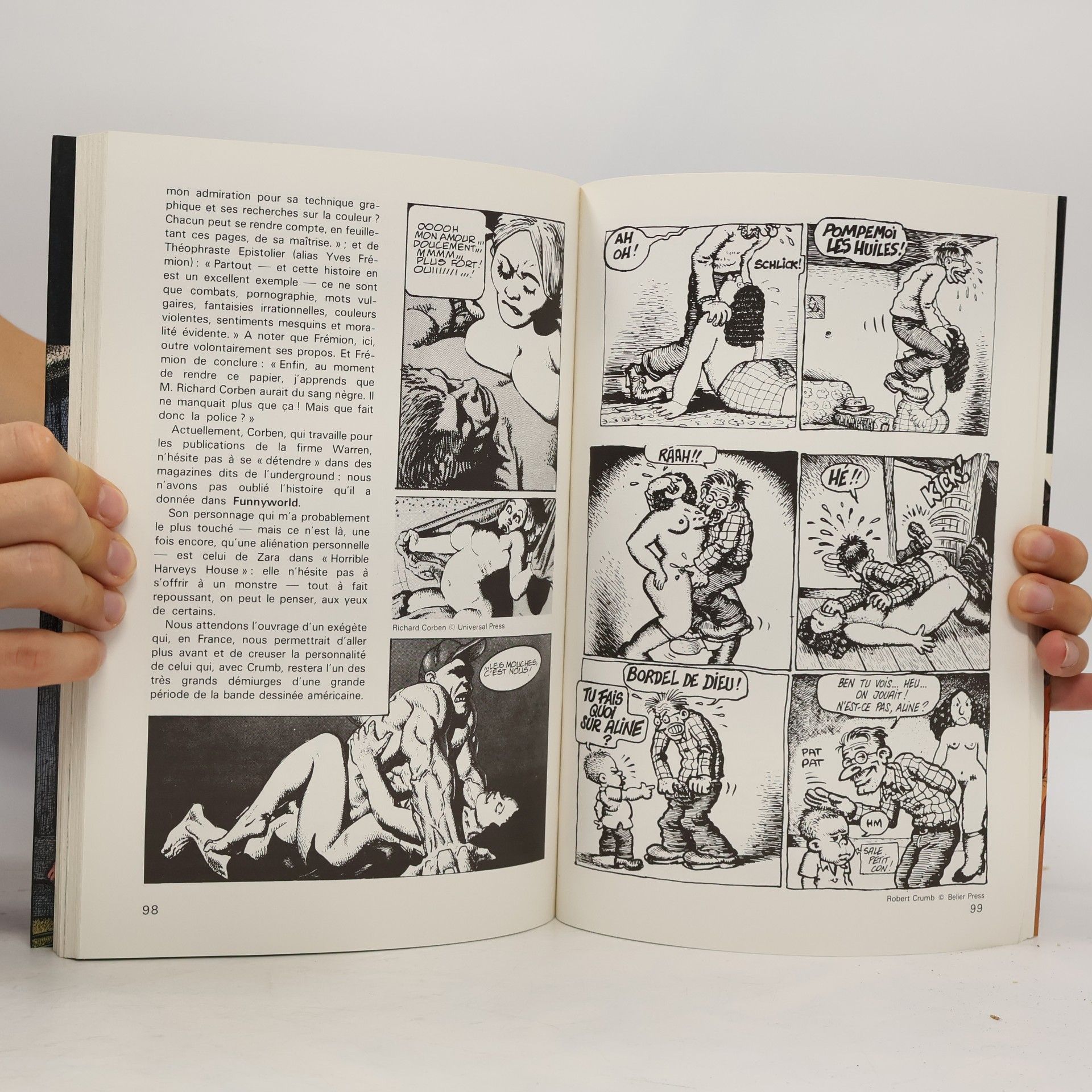Michel Bourgeois Erotisme er Pornographie dans la Bande Dessinée