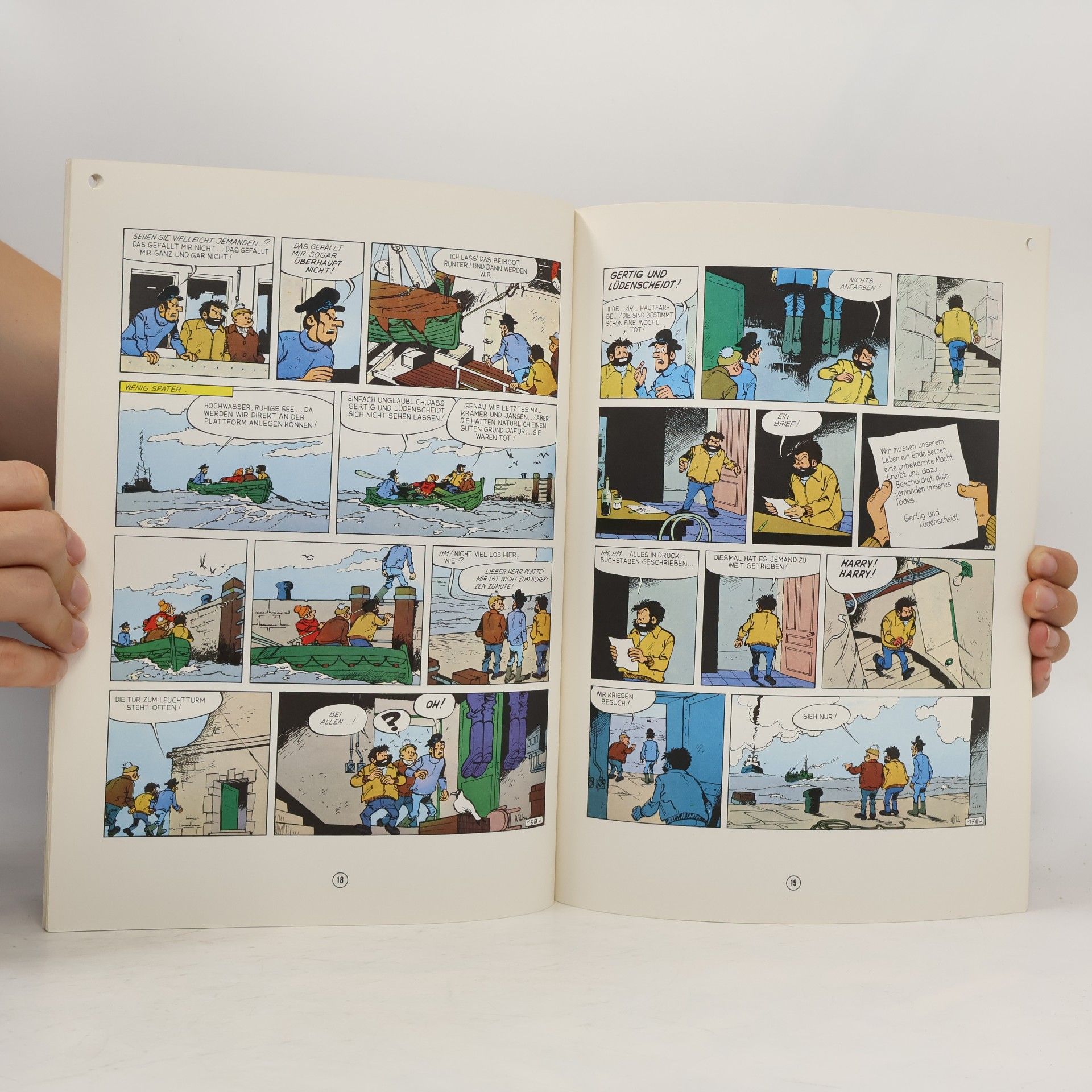 Maurice Tillieux Harry und Platte - 3: Der Fluch des Leuchtturms