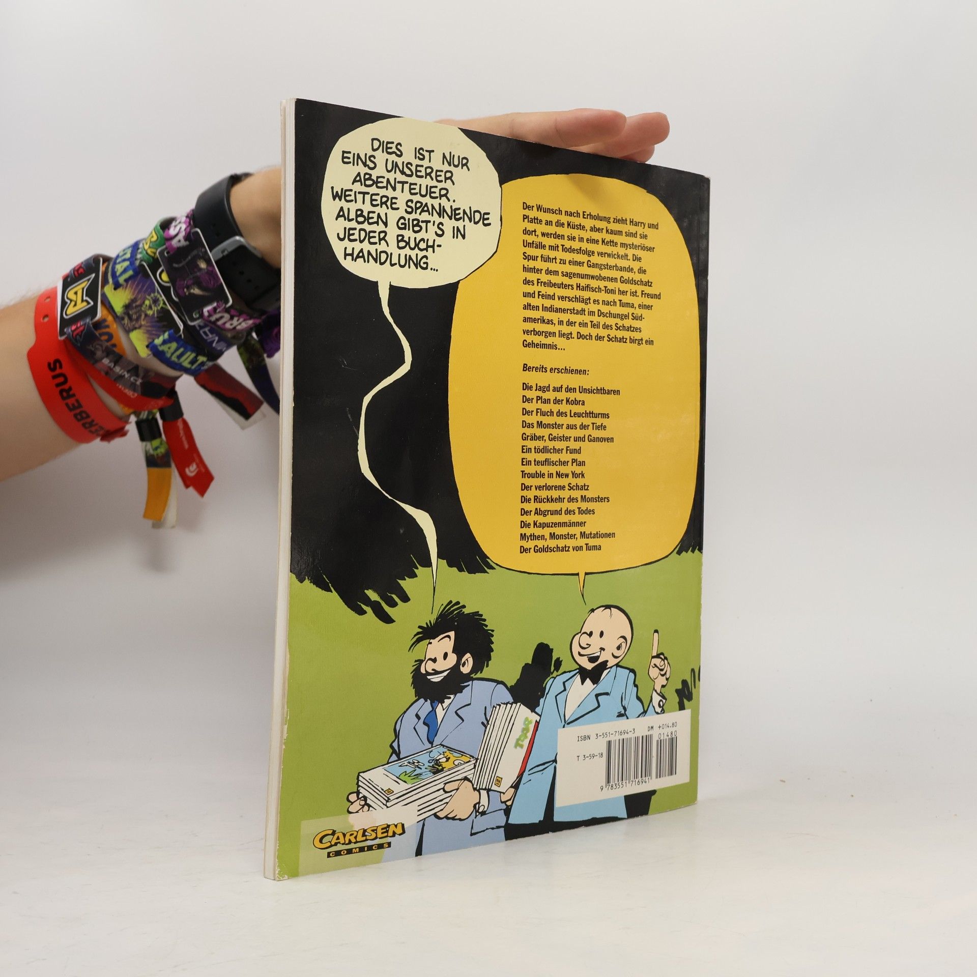 Will Desberg Harry und Platte - 14: Der Goldschatz von Tuma