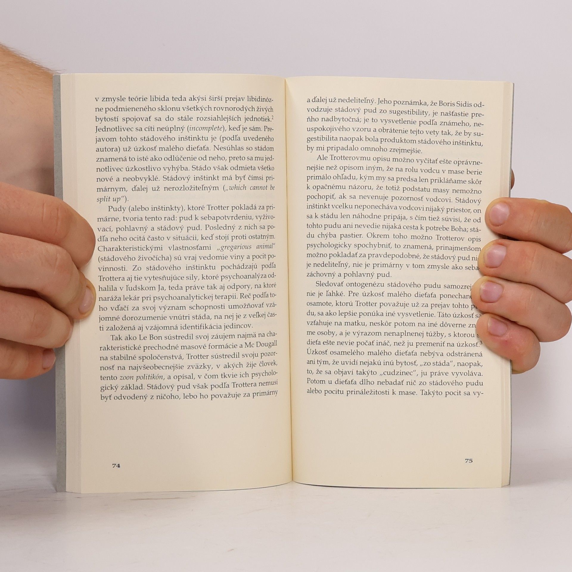 Sigmund Freud Psychológia masy a analýza Ja