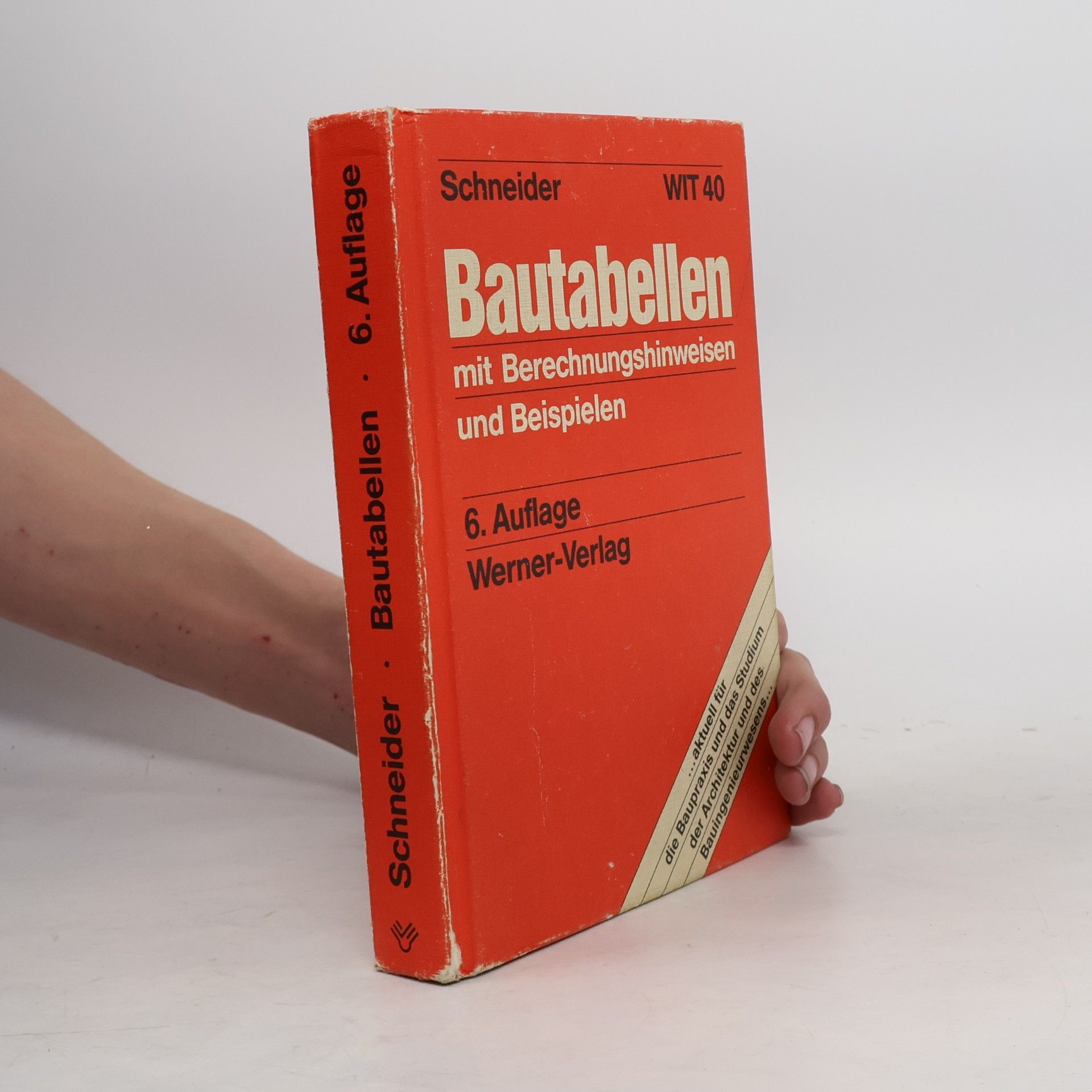 Jürgen Schneider Bautabellen
