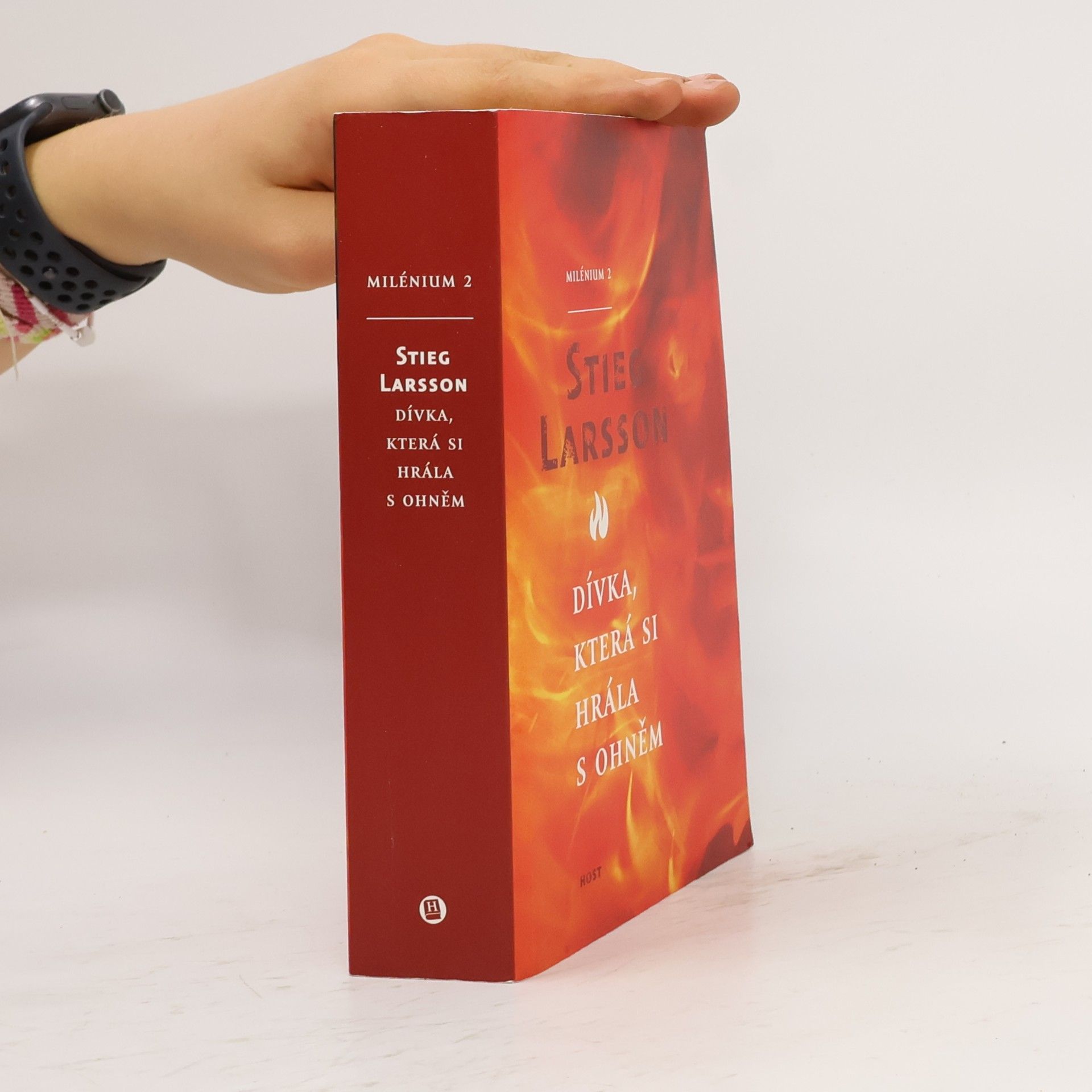 Stieg Larsson Dívka, která si hrála s ohněm