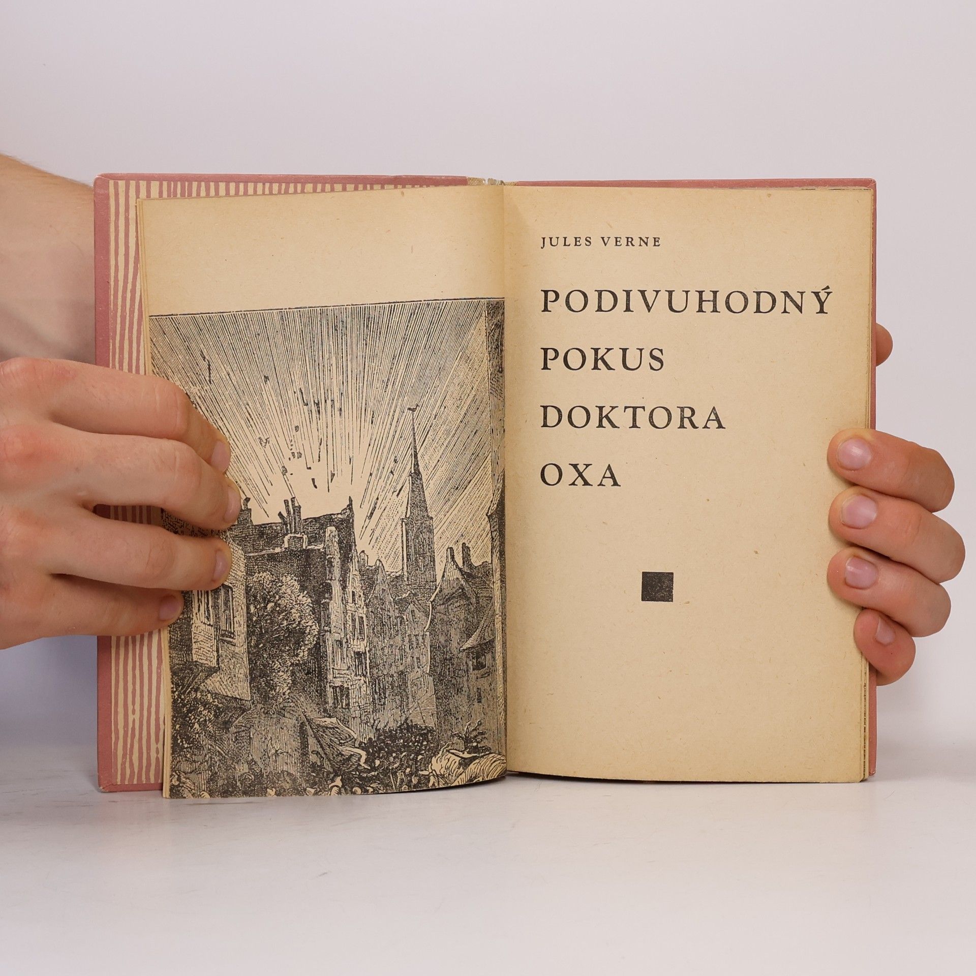Jules Verne Podivuhodný pokus doktora Oxa