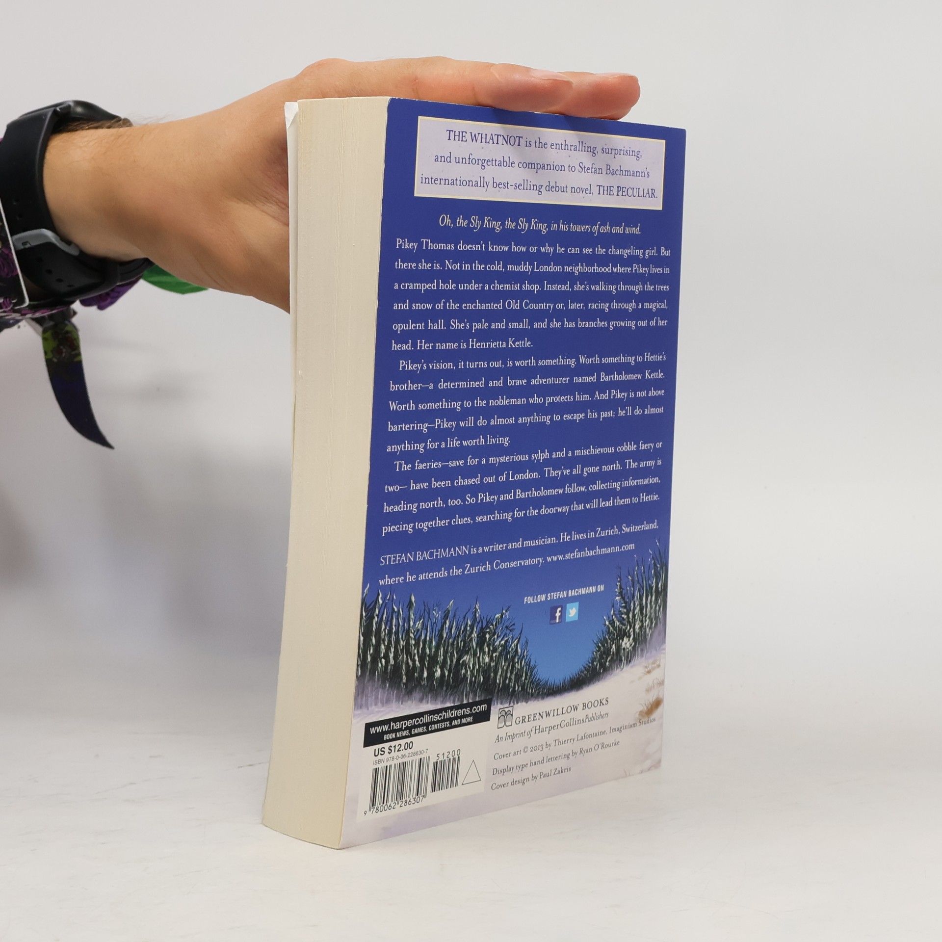 Stefan Bachmann The Whatnot. Die Wedernoch, englische Ausgabe